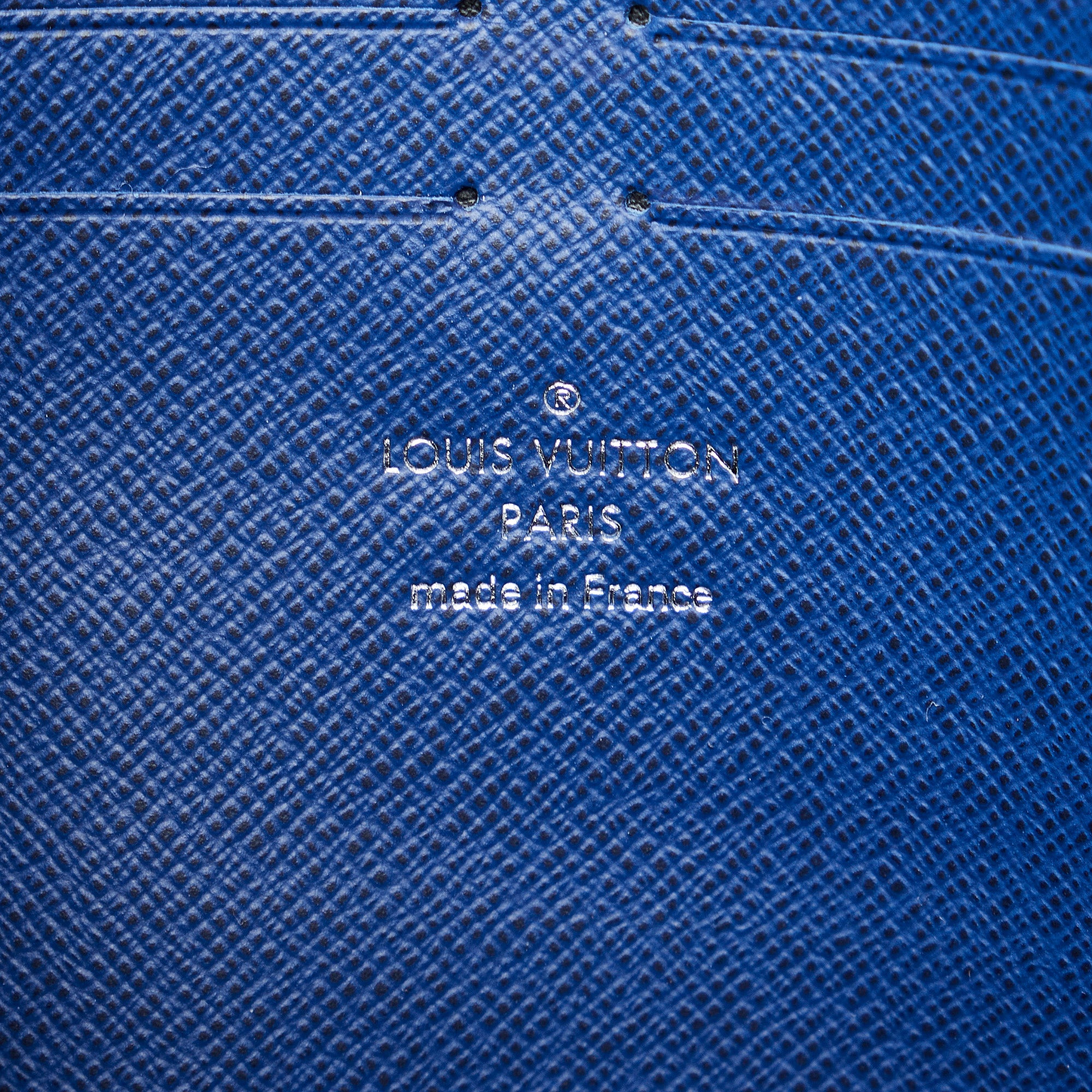 Louis Vuitton Blue Monogram Taigarama Pochette Voyage MM, myGemma, DE