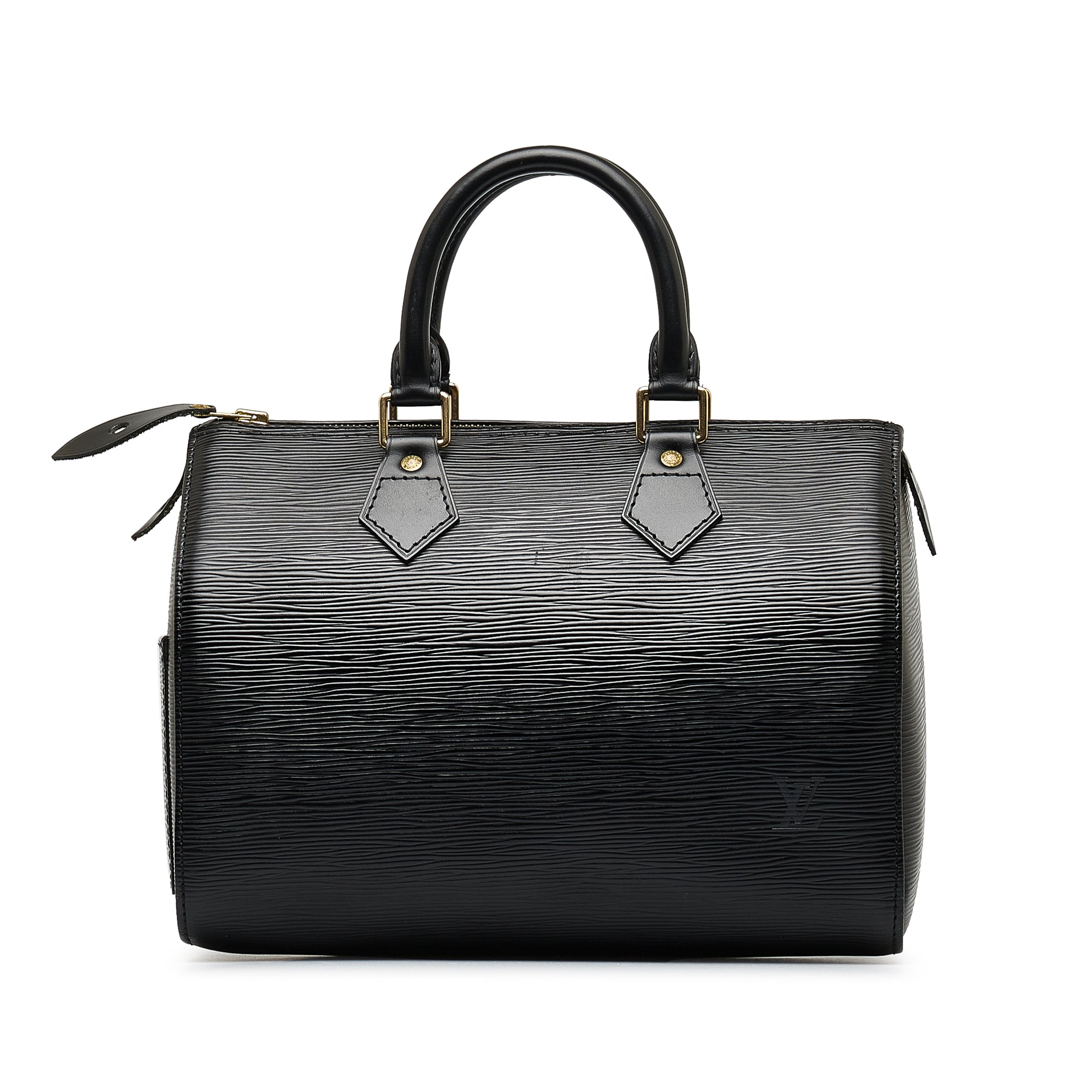 Louis Vuitton, Bags, Louis Vuitton Black Epi Speedy 3
