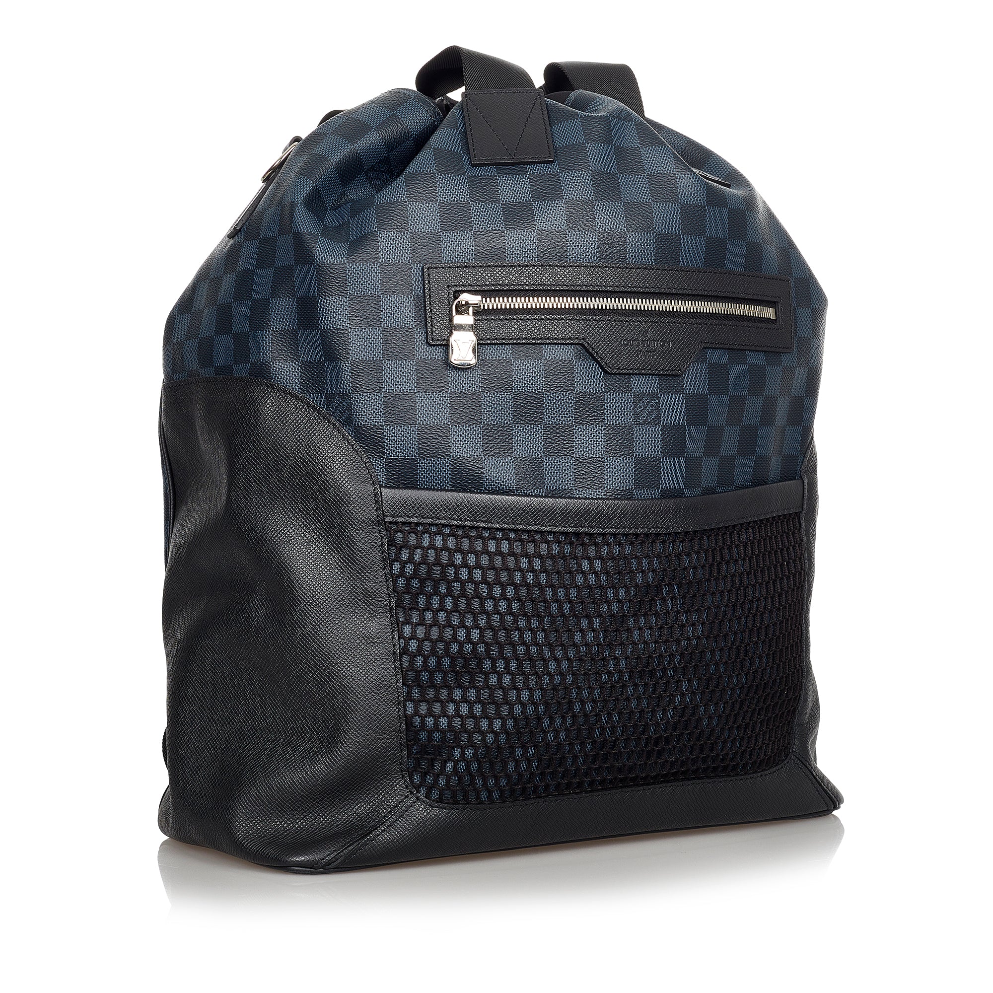 LV Apollo Backpack in Cobalt Black