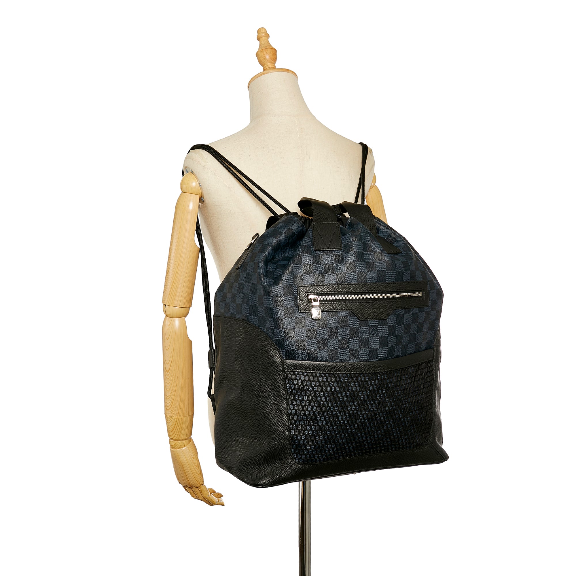 LOUIS VUITTON Backpack Daypack N40009 Match point backpack Damier Coba –