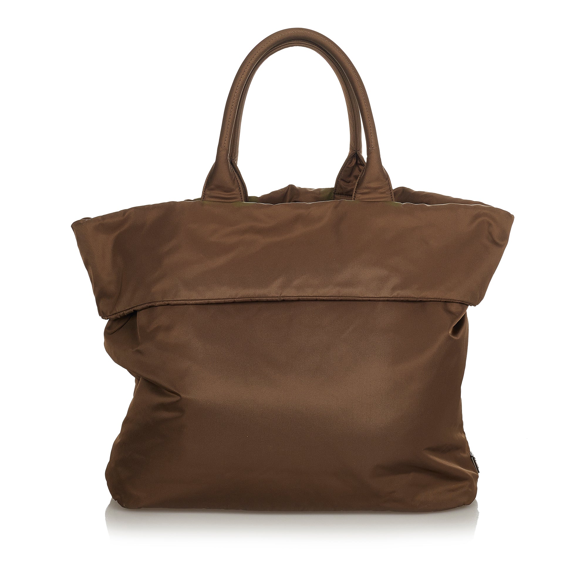 Brown Prada Tessuto Tote Bag – Designer Revival