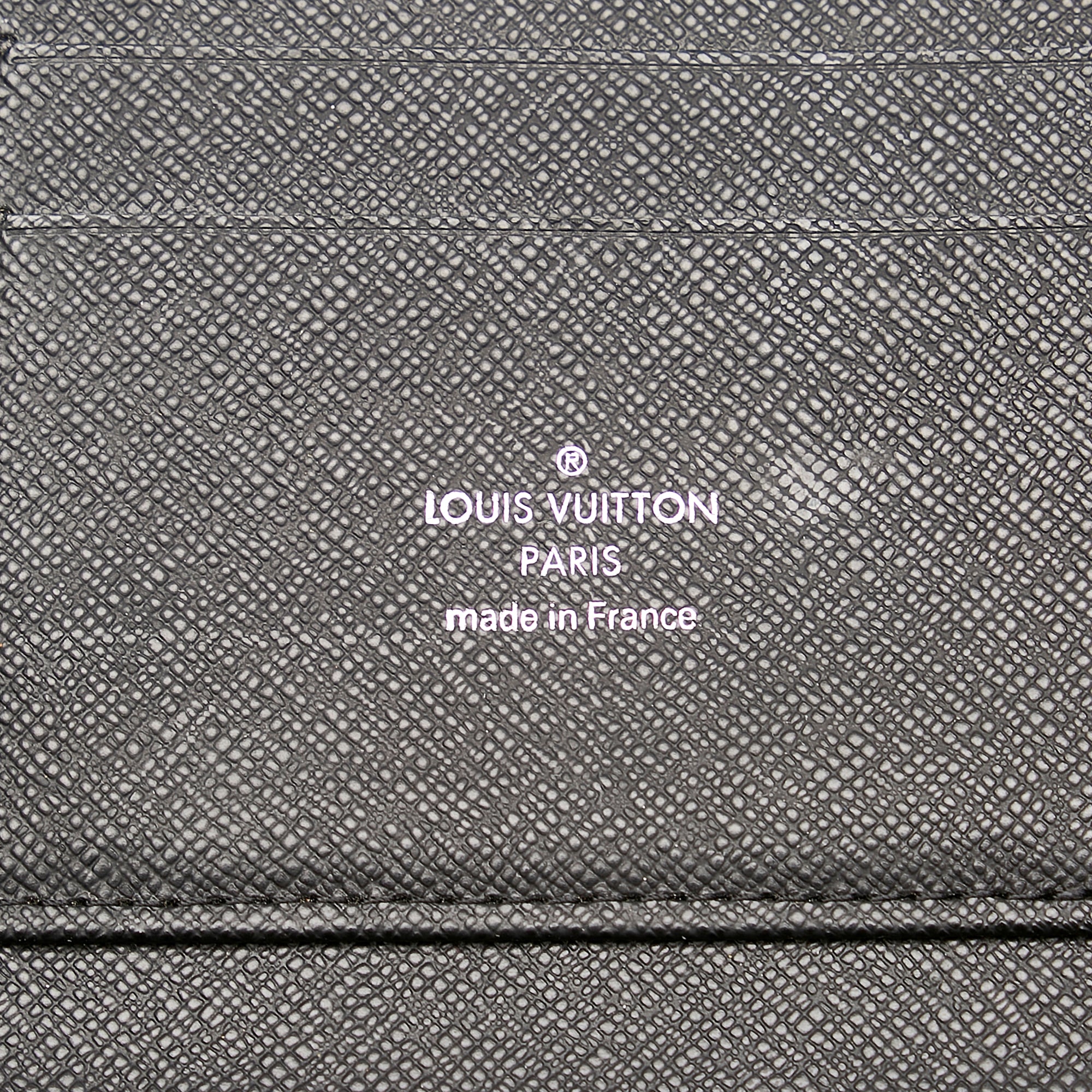 Shop for Louis Vuitton Black Taiga Leather Atoll Organizer Wallet Clutch -  Shipped from USA