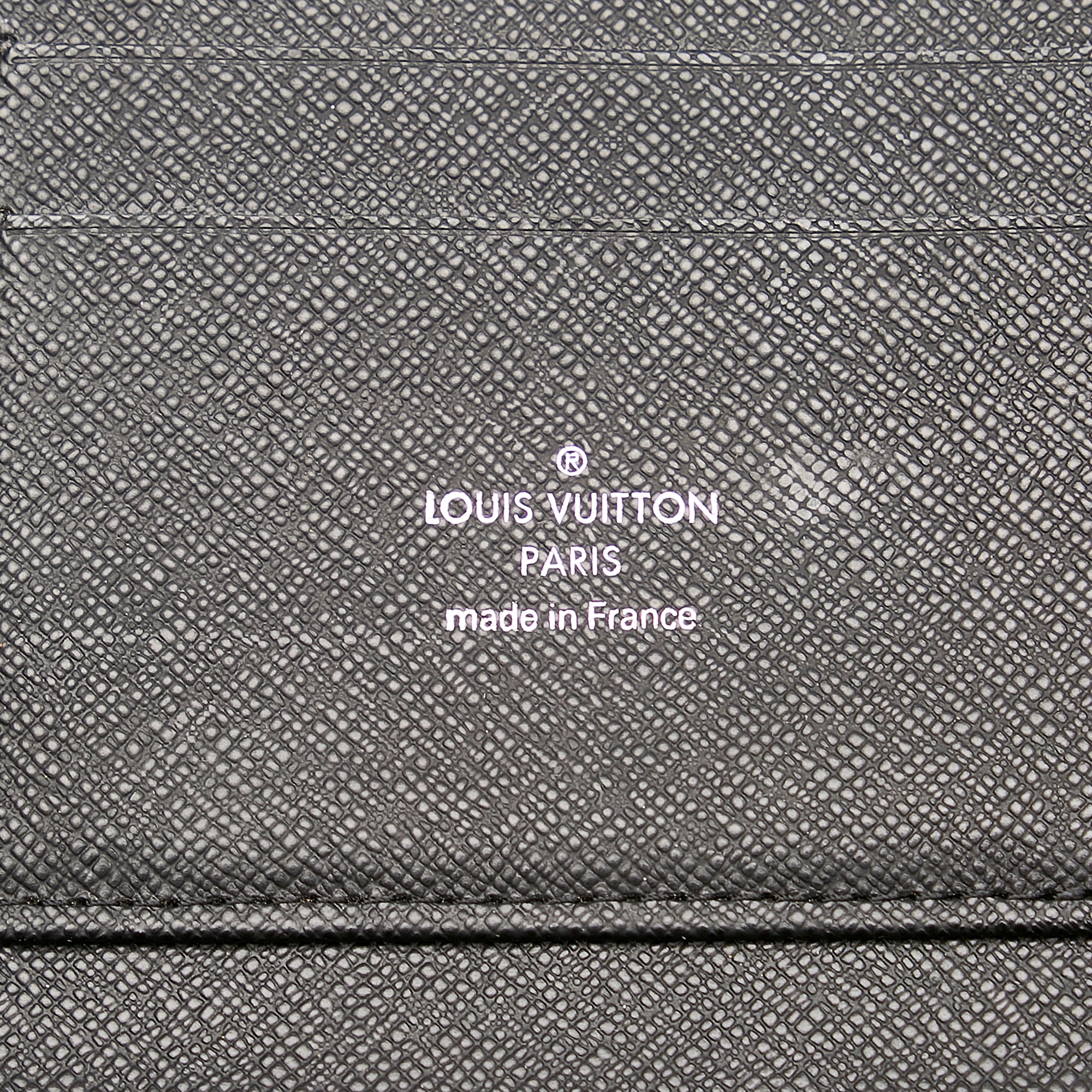 Louis Vuitton Atoll Travel Organizer Taiga Black in Leather with  Silver-tone - US