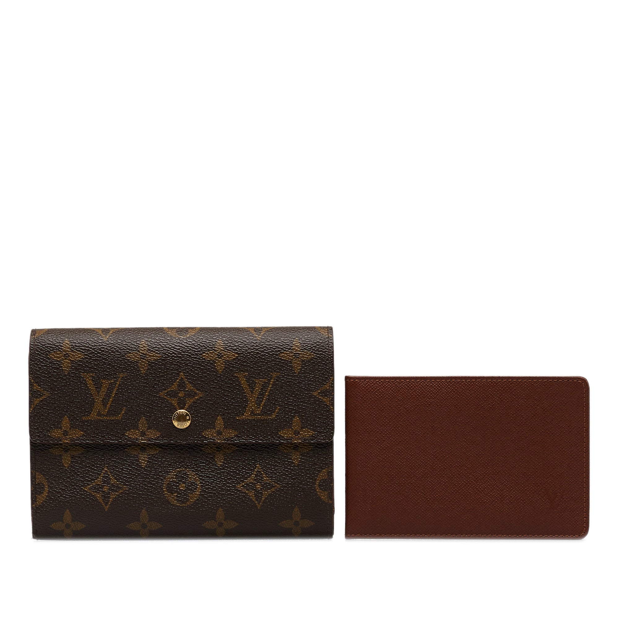 Louis Vuitton Monogram Porte Tresor Etui Papiers Wallet