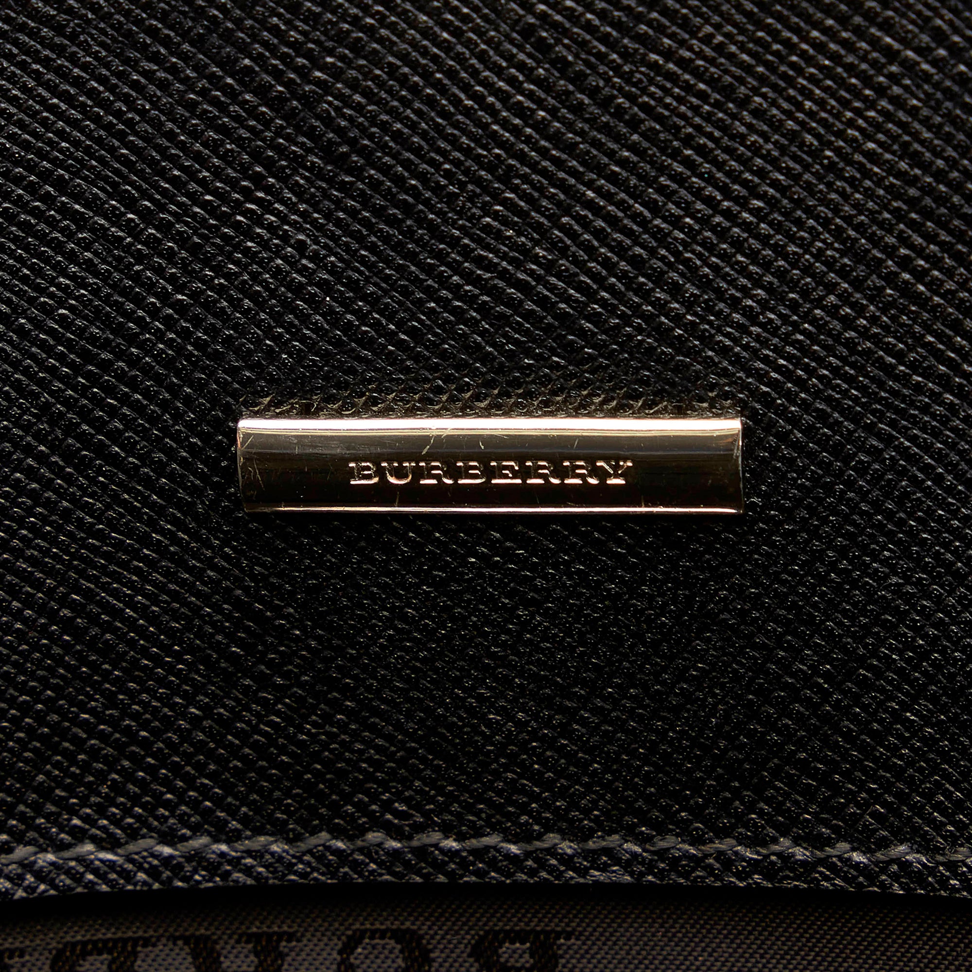 Black Burberry Leather Tote Bag – Designer Revival