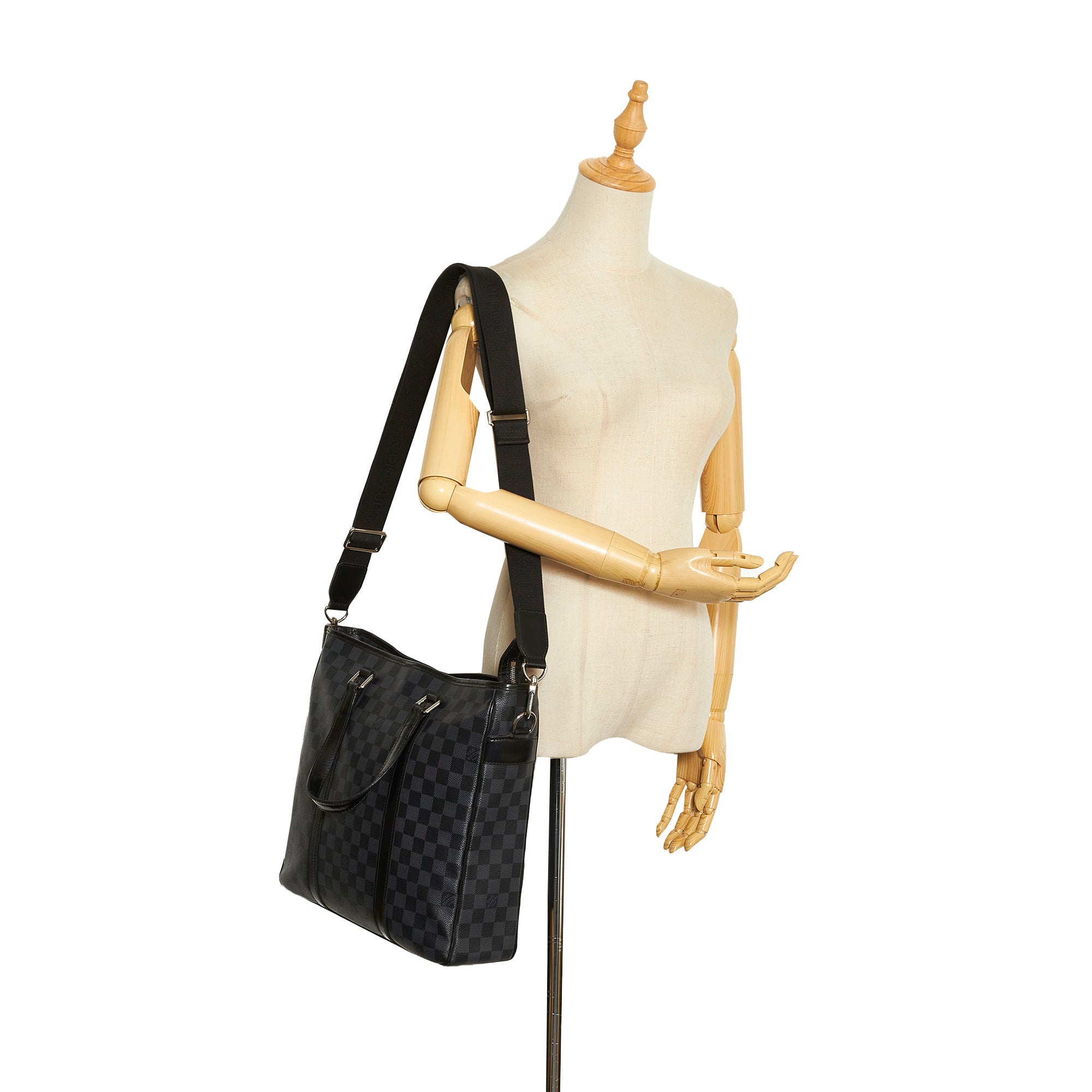 Louis Vuitton Damier Graphite Tadao PM N41259 Shoulder Bag #10193