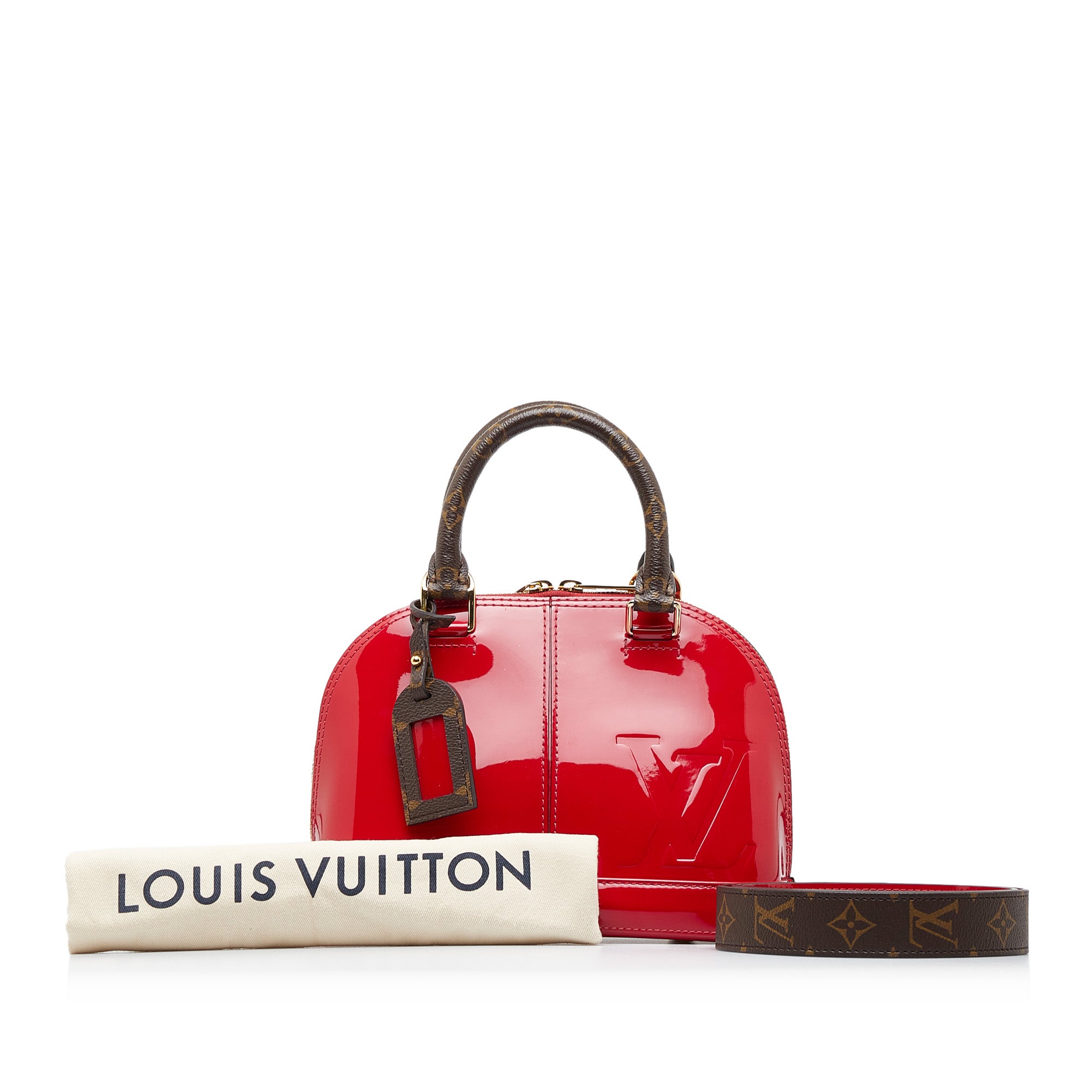 Louis Vuitton Vernis Miroir Alma BB (SHG-ohkhID) – LuxeDH