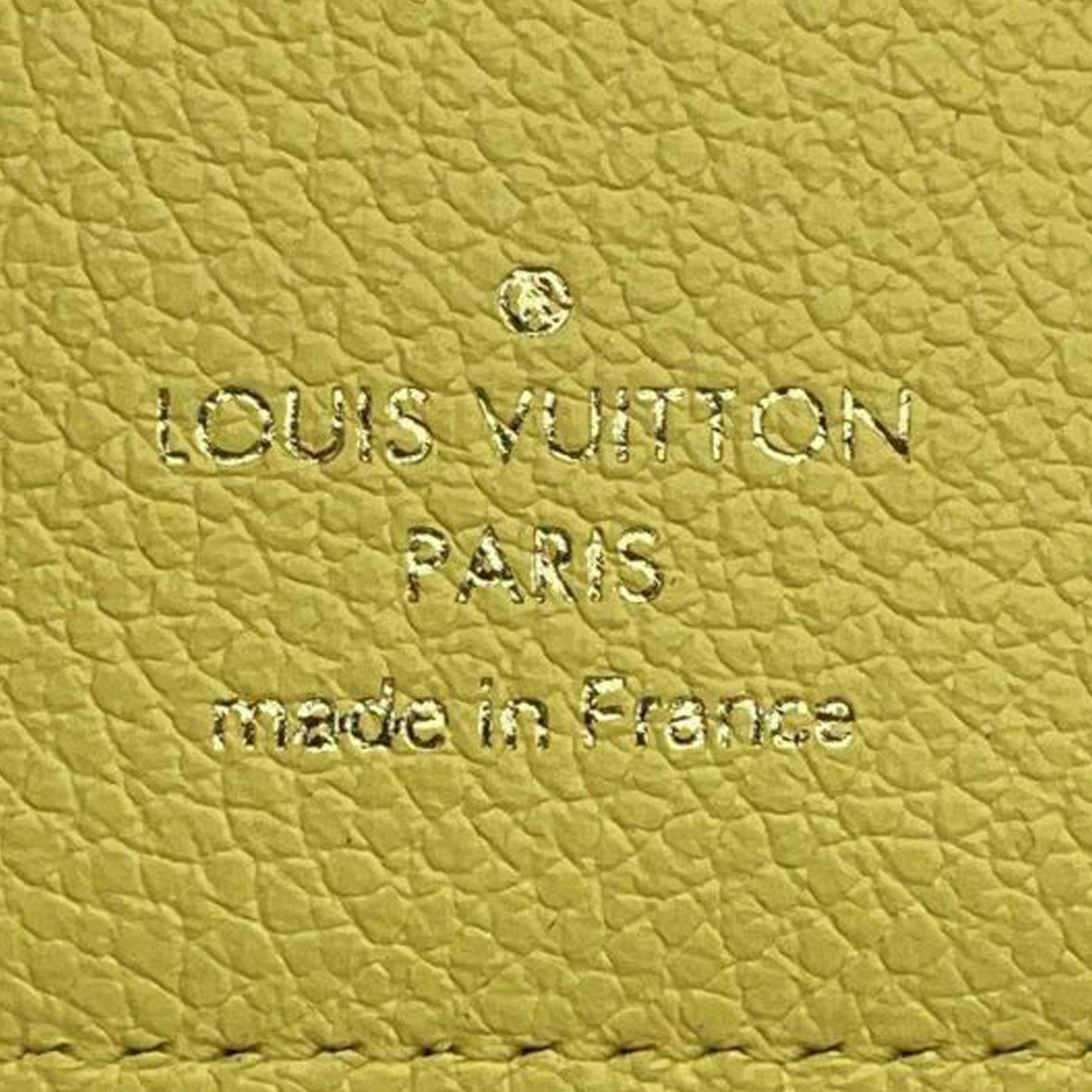 LOUIS VUITTON Empreinte Monogram Spring In The City Victorine Wallet Pink  Beige Yellow, FASHIONPHILE