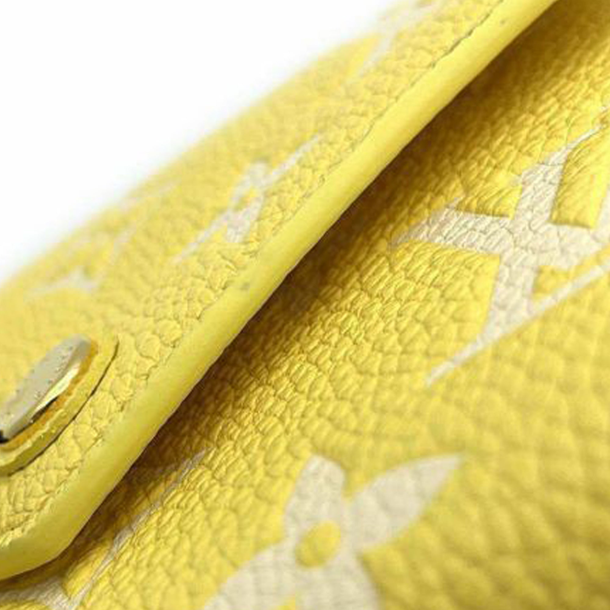Yellow Louis Vuitton Monogram Empreinte Victorine Wallet – Designer Revival