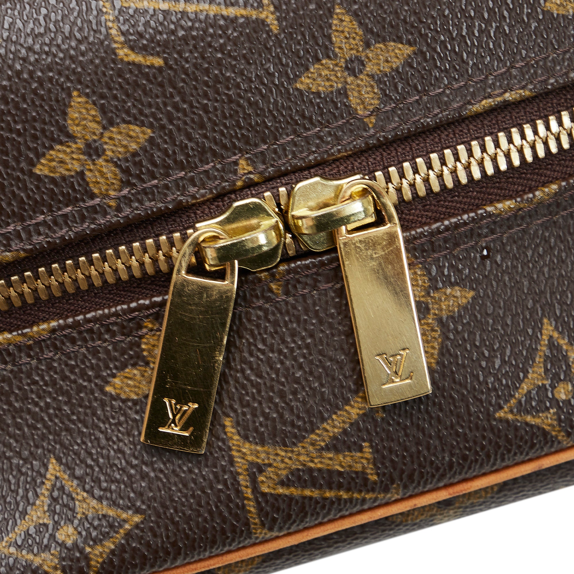 Louis Vuitton Cite Handbag Monogram Canvas MM Brown 2386251