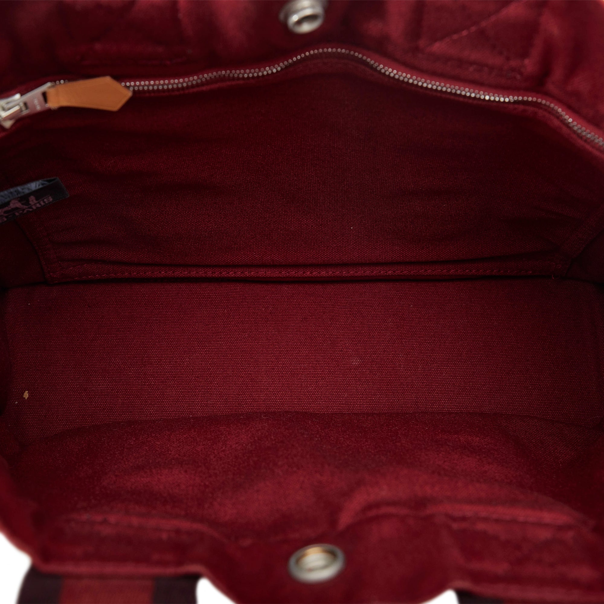 Red Hermes Fourre Tout PM Handbag
