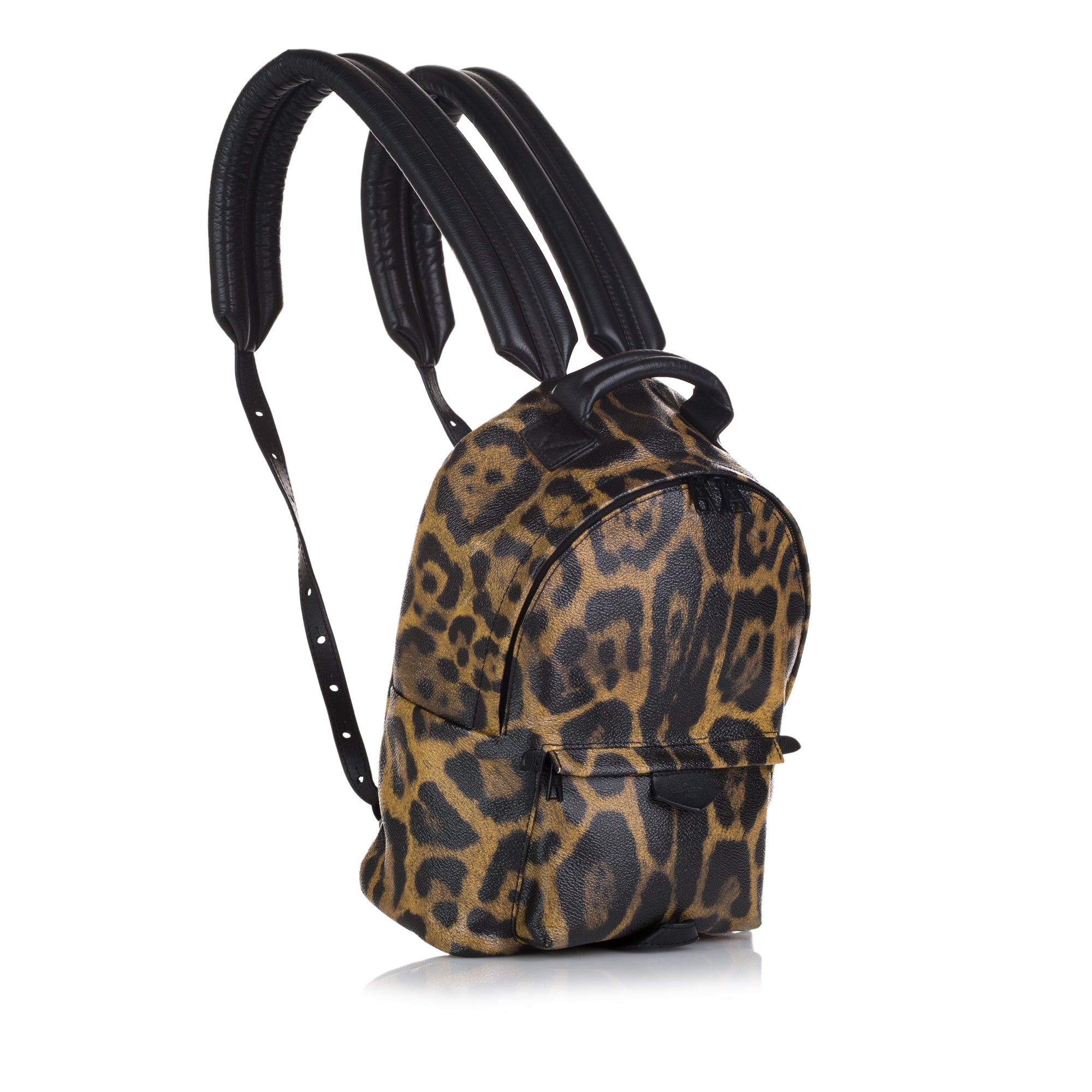 LOUIS VUITTON Backpack Palm Springs PM Bag M52020 Leopard Wild Animal  Limited LV