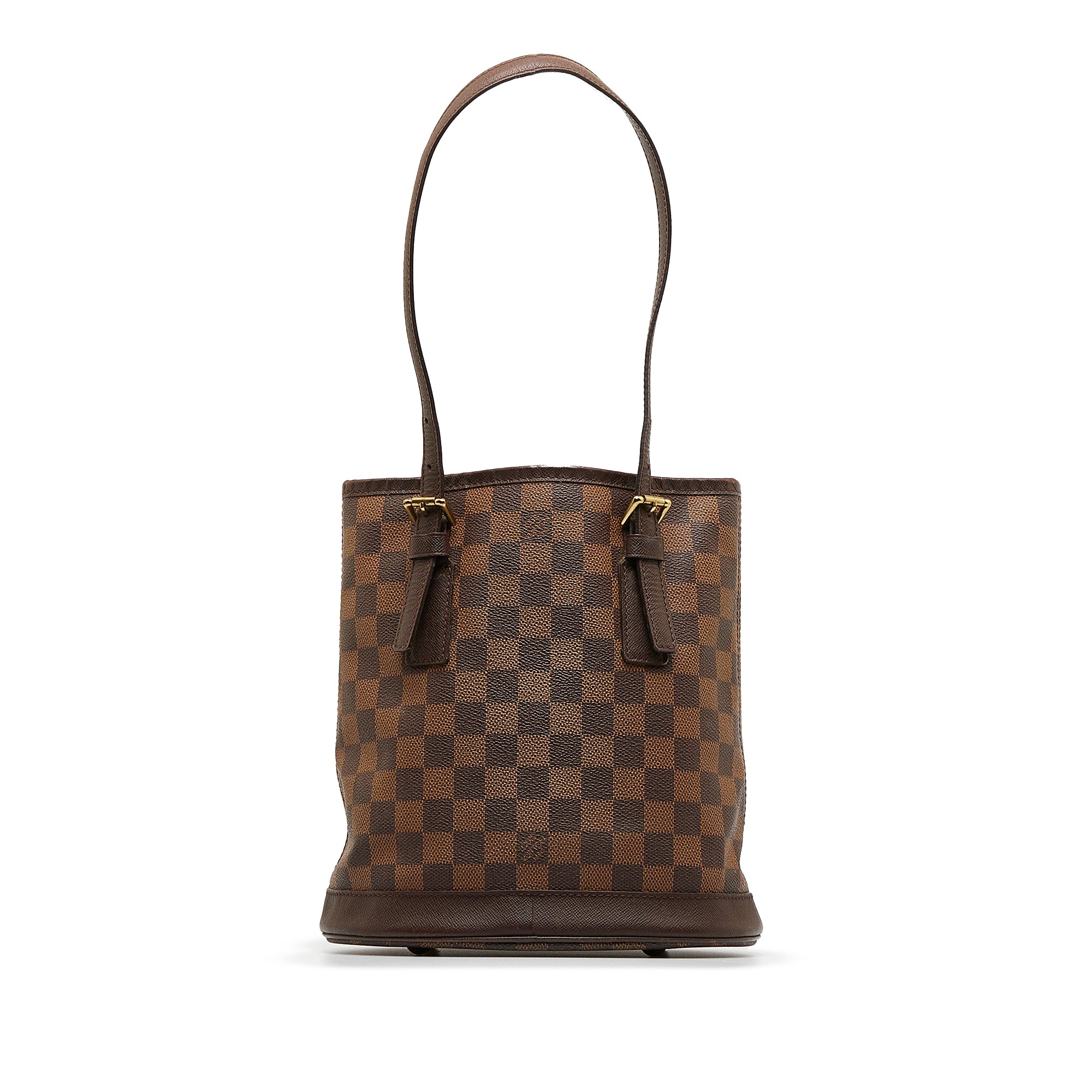 Louis Vuitton Damier Marais Bucket Shoulder Tote Bag Great