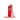 Red Chanel CC Lambskin Squared Lipstick Case on Chain - Designer Revival