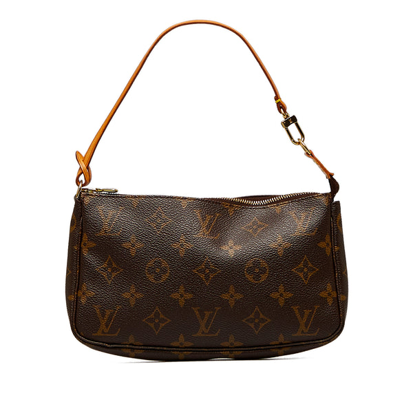 Brown Louis Vuitton Monogram Pochette Accessoires Baguette, Cra-wallonieShops Revival