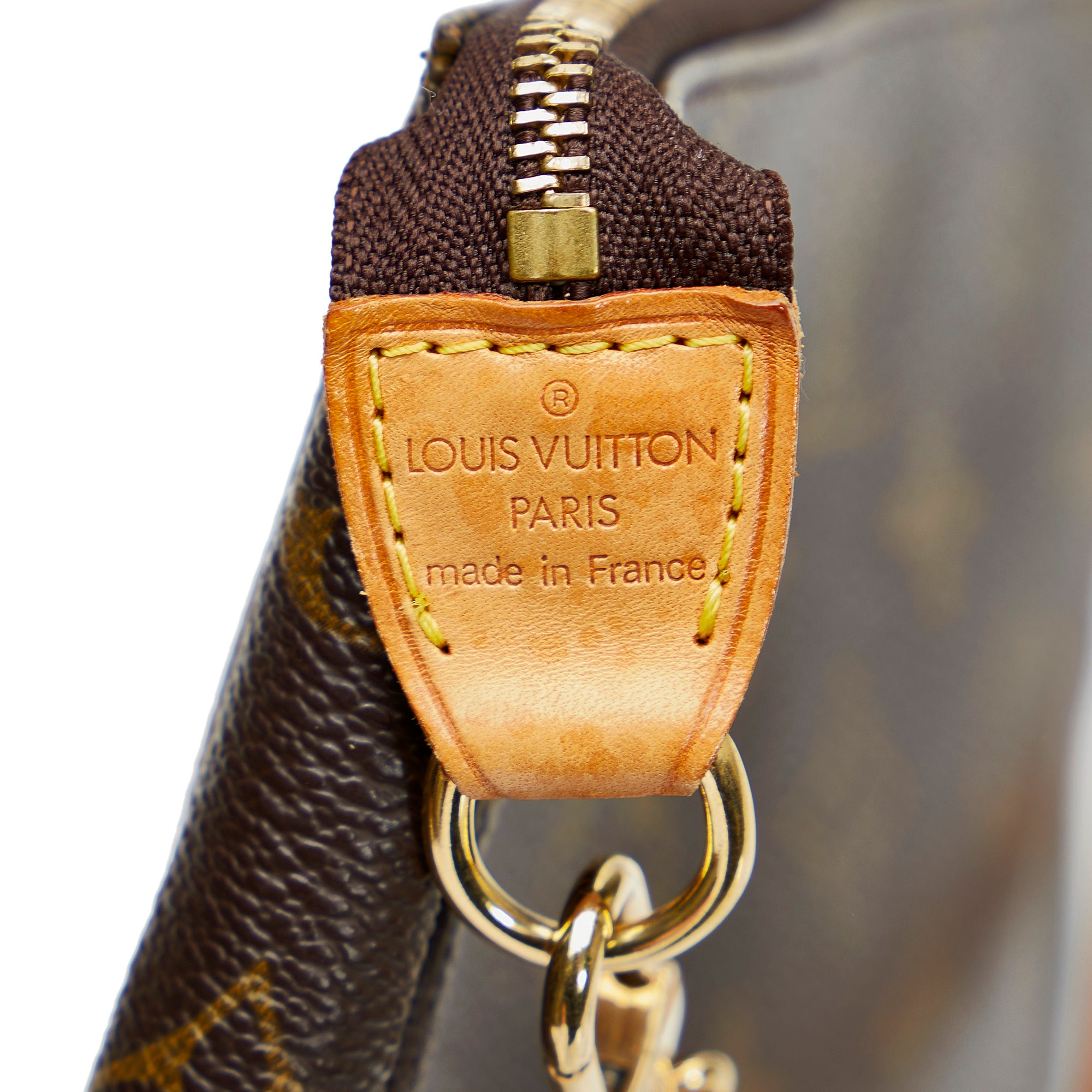 Brown Louis Vuitton Damier Ebene Pochette Accessoires Baguette – Designer  Revival
