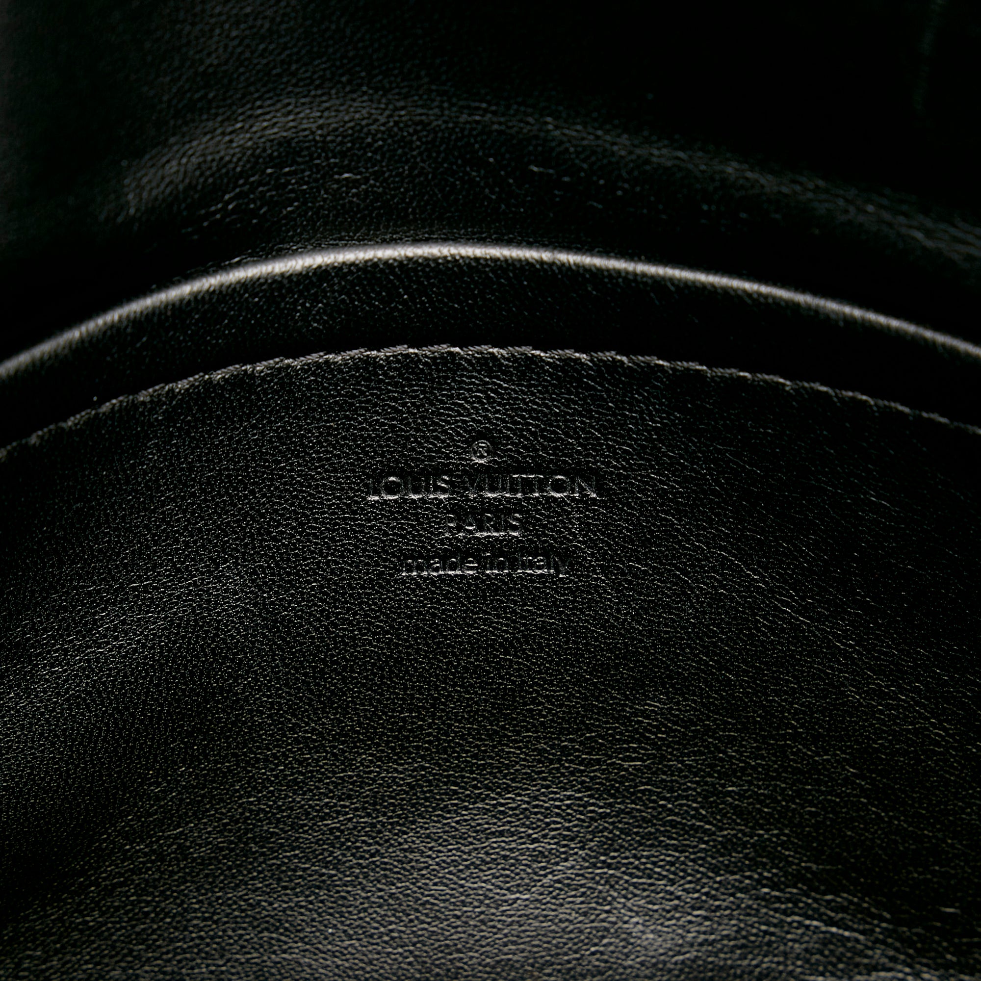 Louis Vuitton Beige?Black Malletage Pochette Flap Bag Louis