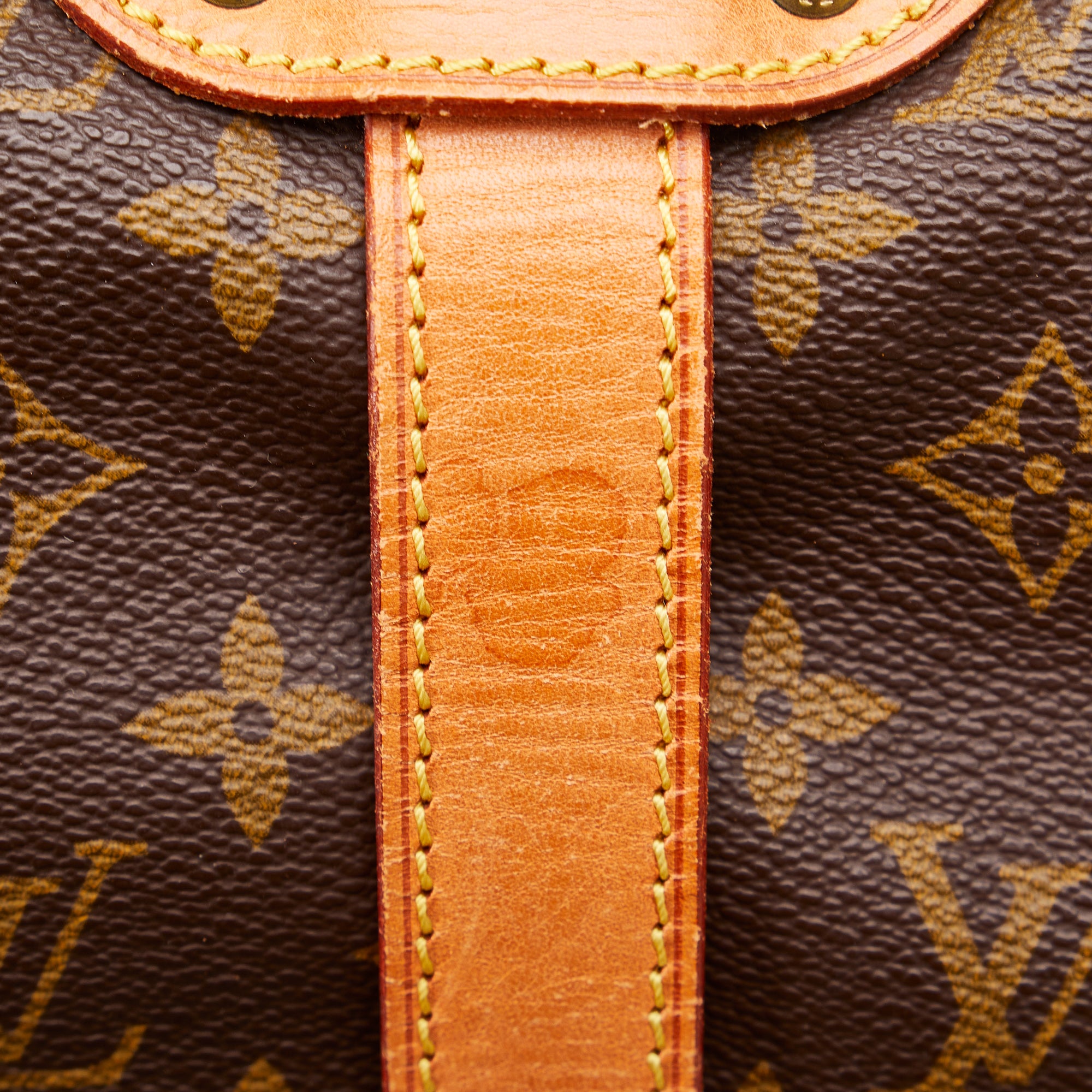 Louis Vuitton Monogram Saumur 35 M42254 Brown Cloth ref.863916 - Joli Closet