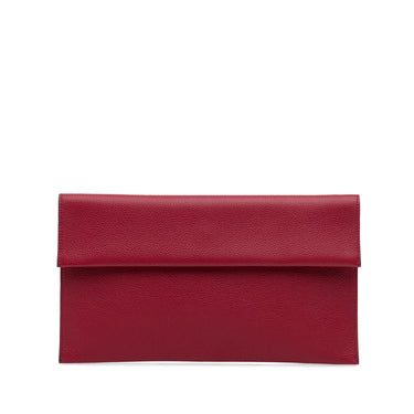 Green Celine Leather Clutch Bag – Designer Revival