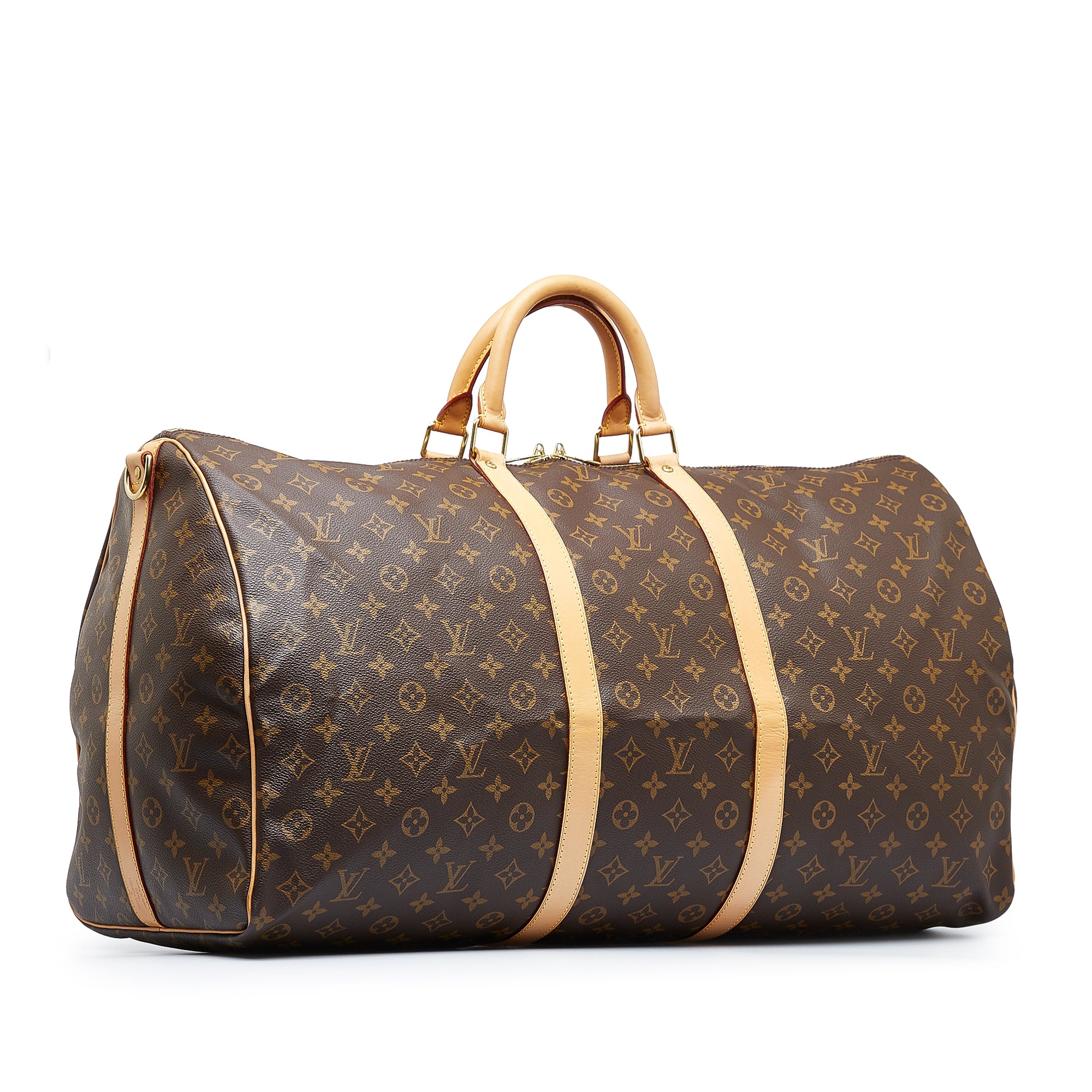 About how much would it cost to replace the handles, strap, and all the  vachetta leather on the outside of the keepall bandouliere 50? :  r/Louisvuitton
