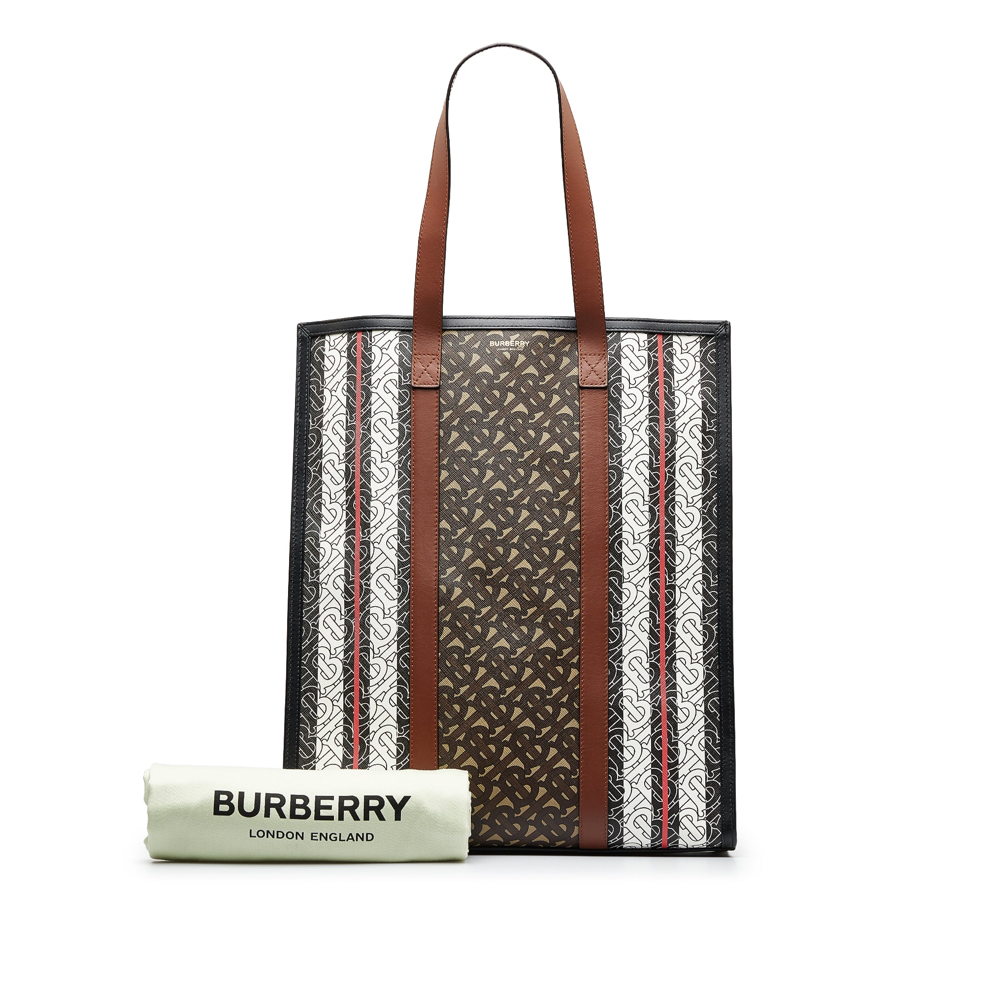 Burberry Monogram Stripe Tote Bag - Farfetch