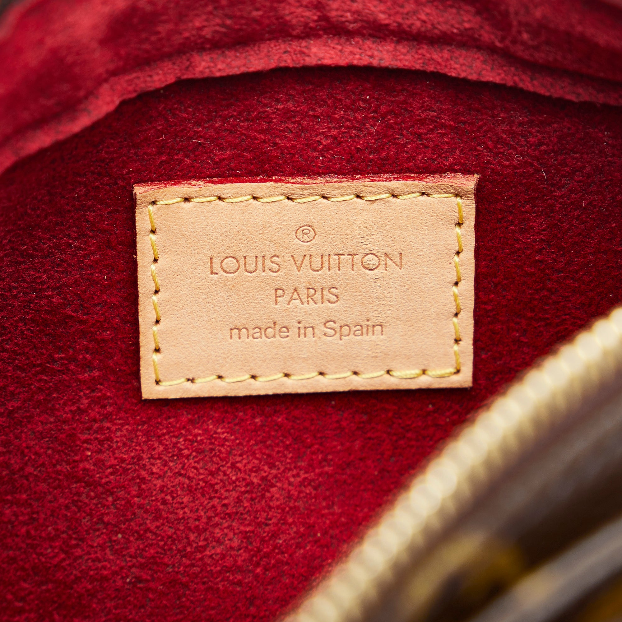 Handbag Louis Vuitton Brown in Synthetic - 37702040