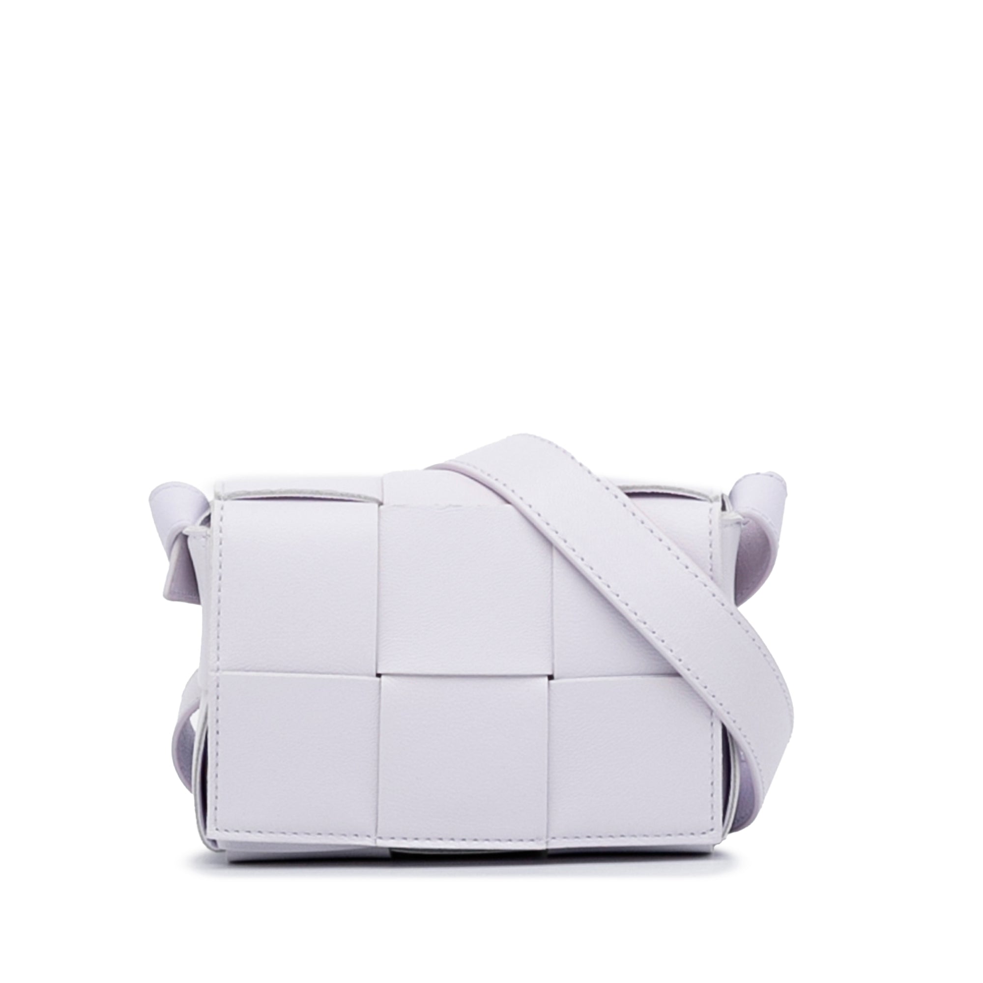Bottega Veneta Women's Mini Cassette Crossbody Bag - White