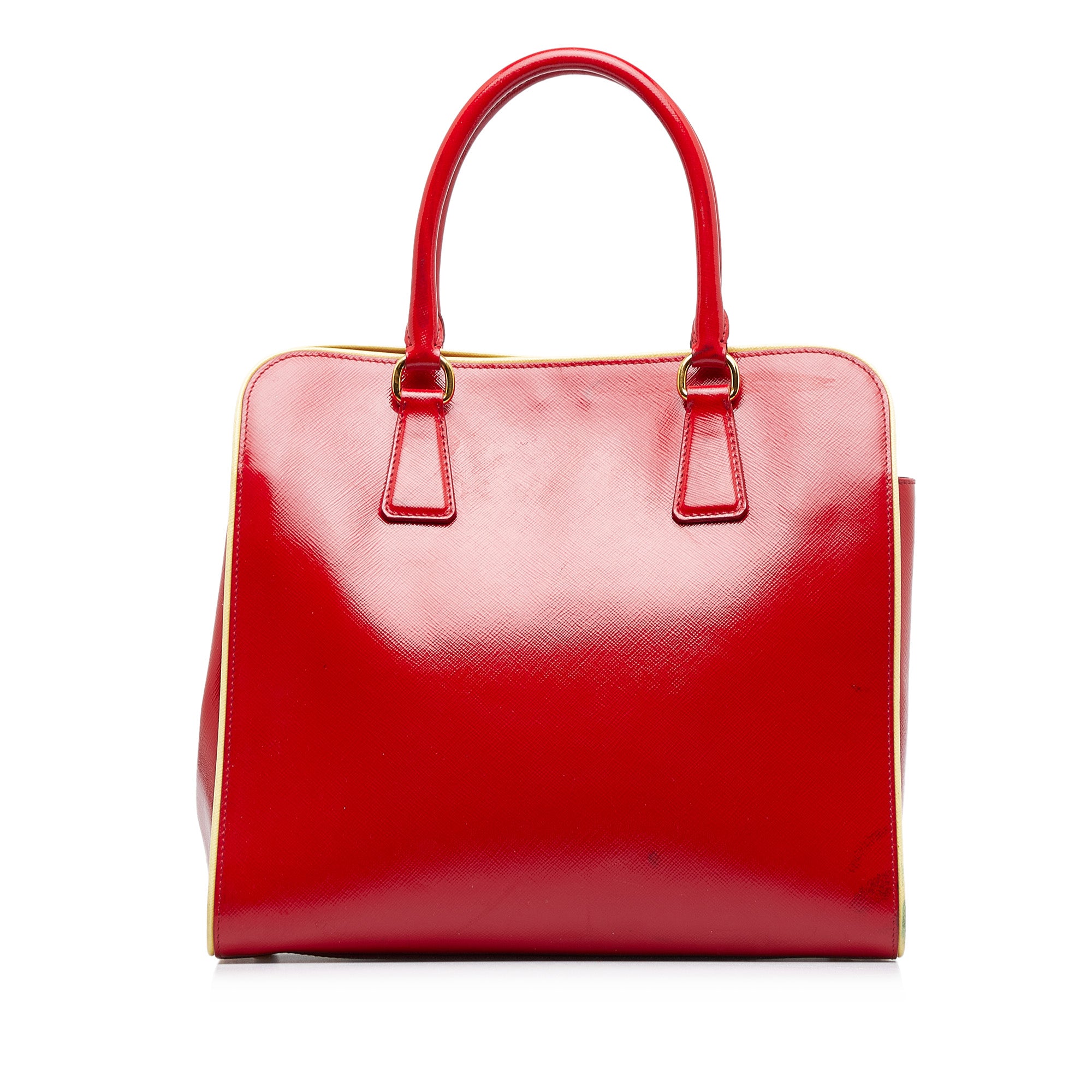 Prada - Authenticated Handbag - Leather Grey Plain for Women, Never Worn
