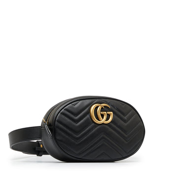 Black Gucci GG Embossed Belt Bag – Designer Revival