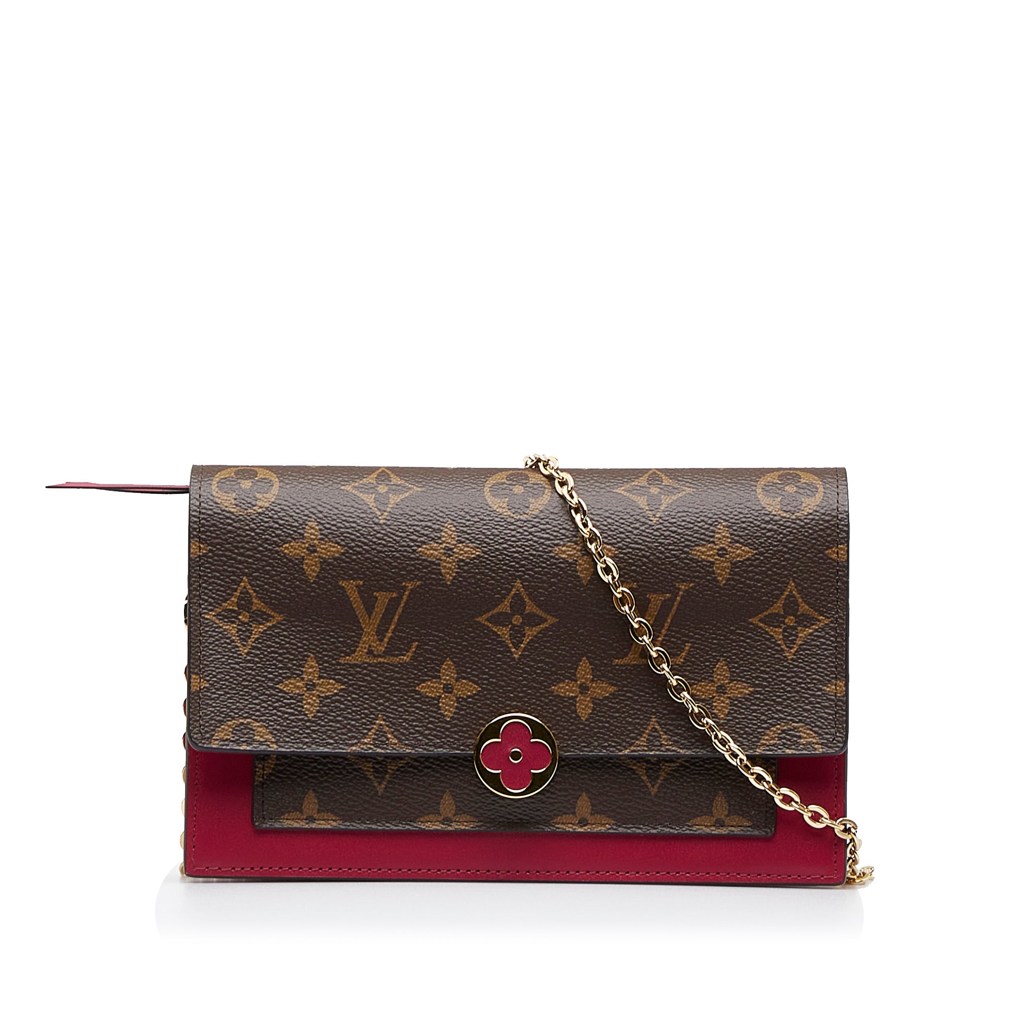 Pre-Owned Authenticated Louis Vuitton Monogram Flore Wallet On