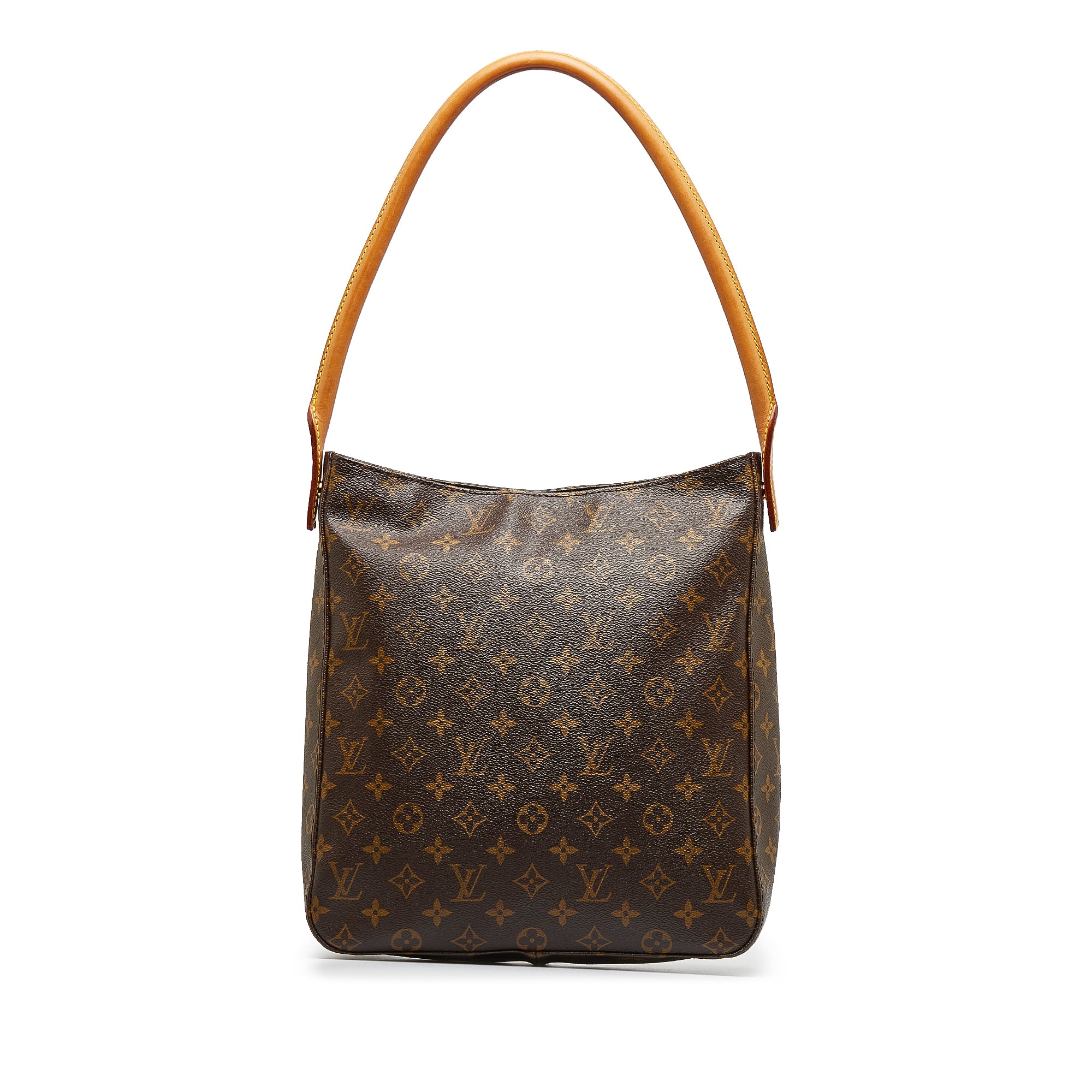 LOUIS VUITTON Monogram Galliera PM Brown Shoulder Handbag - 30% Off