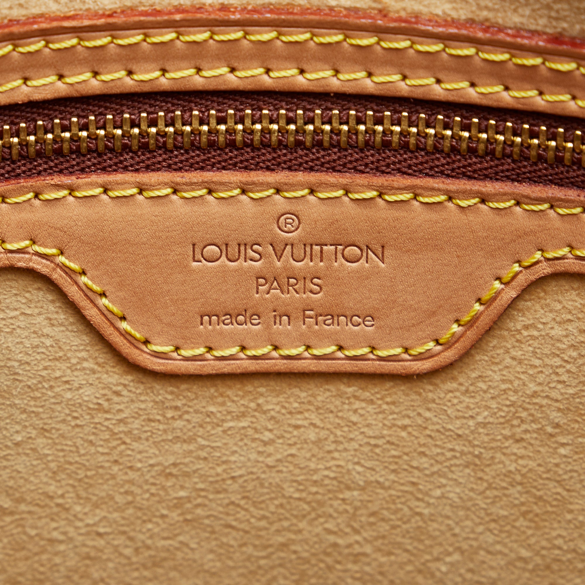 Louis Vuitton Monogram Looping Bag GM Made In France