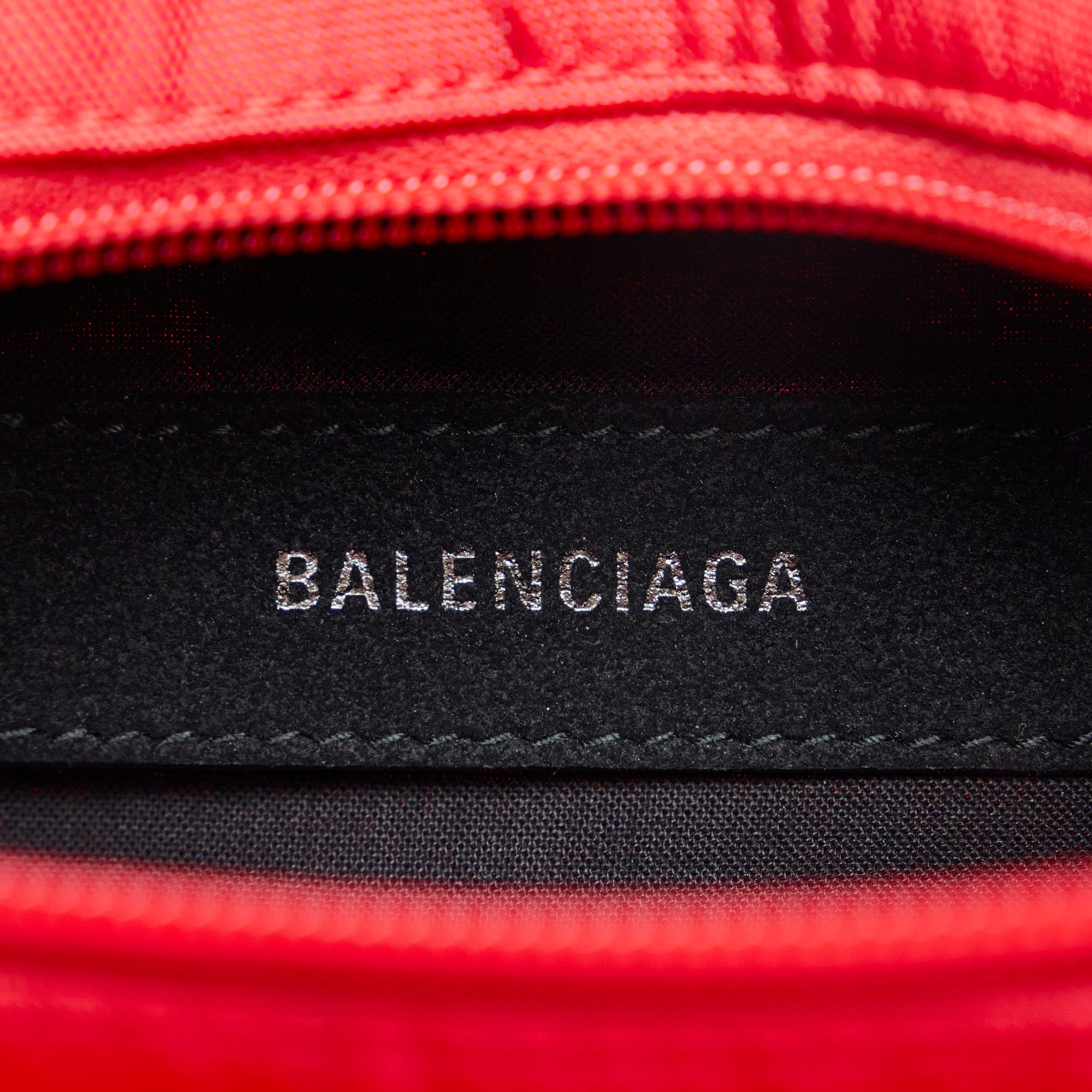 Balenciaga Expandable Shopping Bag - Red