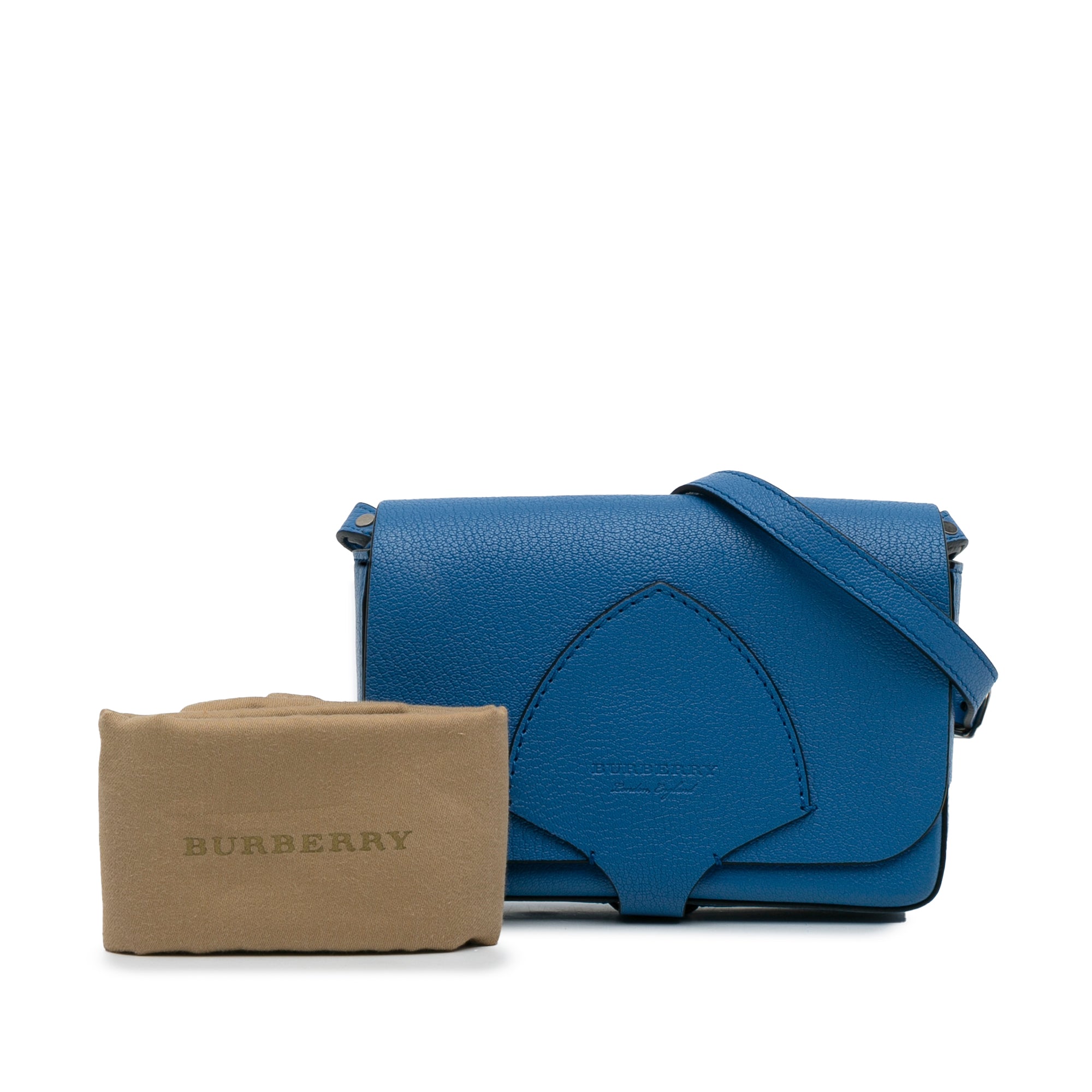 Blue Burberry Bridle Square Crossbody – Designer Revival