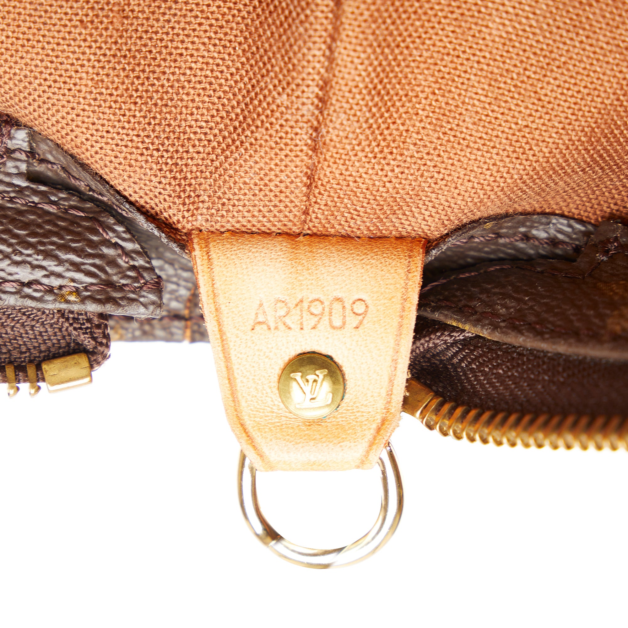 Louis Vuitton Monogram Cabas Mezzo M51151 Brown Cloth ref.791796