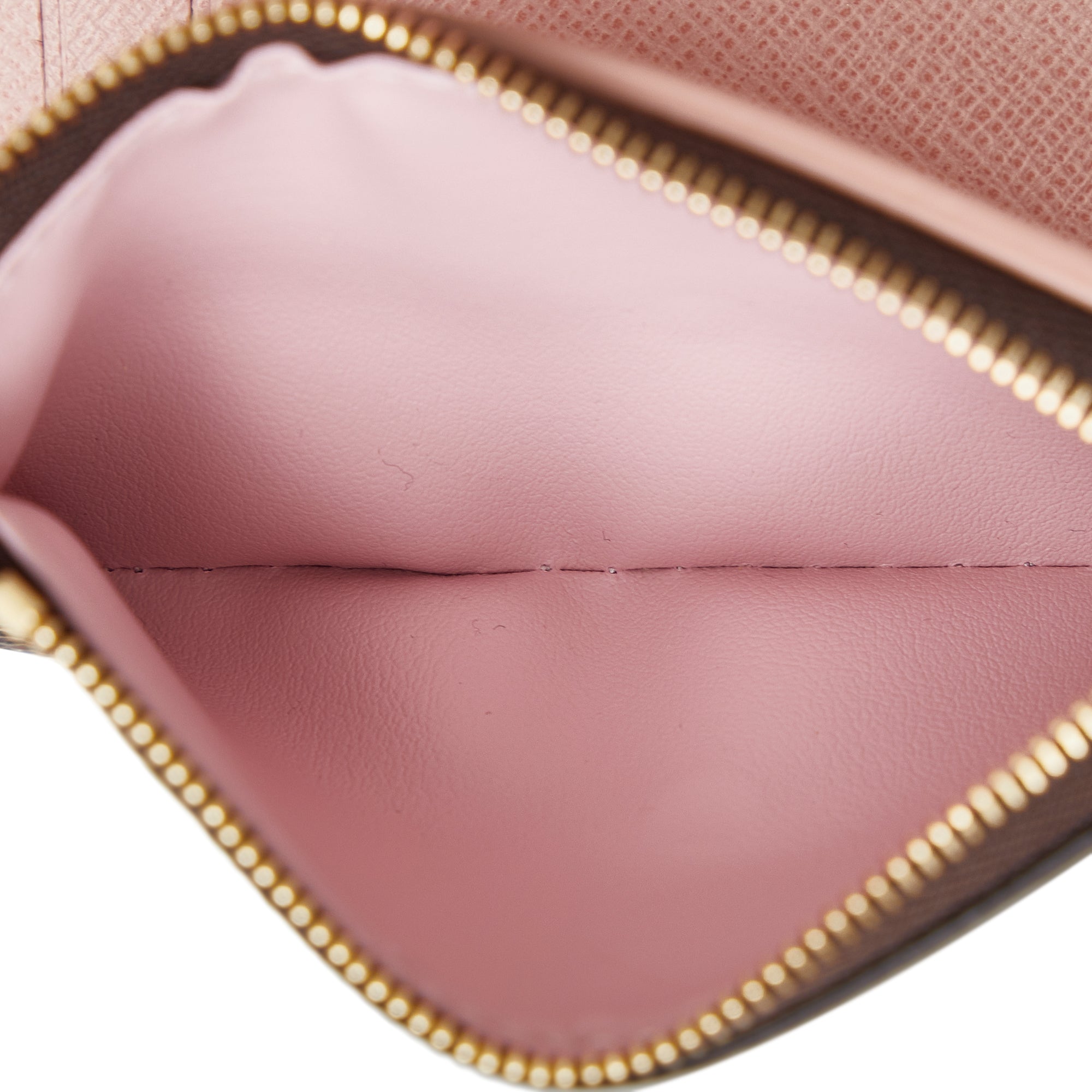 LOUIS VUITTON Monogram Victorine Compact Wallet Pink - 15% OFF