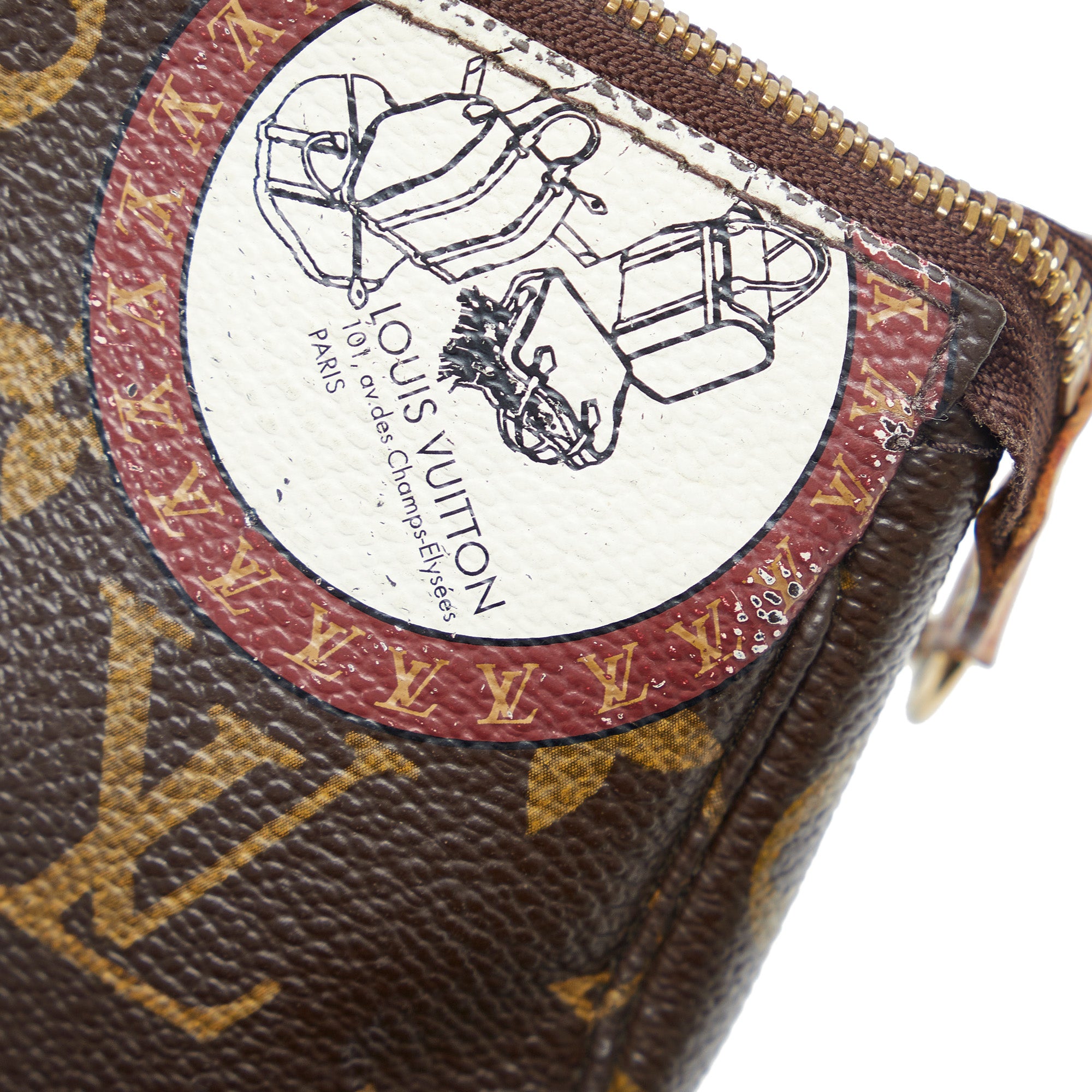 Louis Vuitton Monogram Patch Mini Pochette Accessories