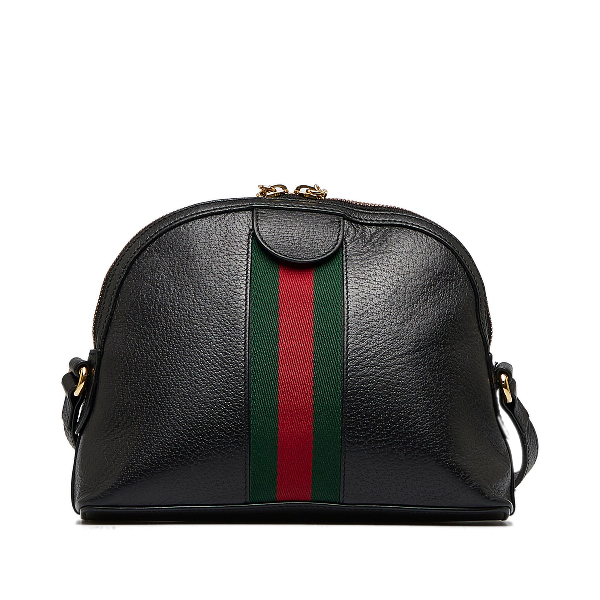 Gucci Ophidia Black Leather Shoulder Bag