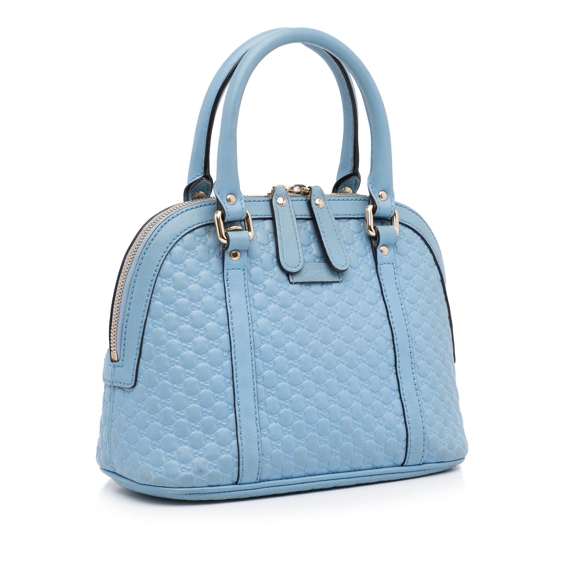 Gucci Grey Microguccissima Mini Dome Bag