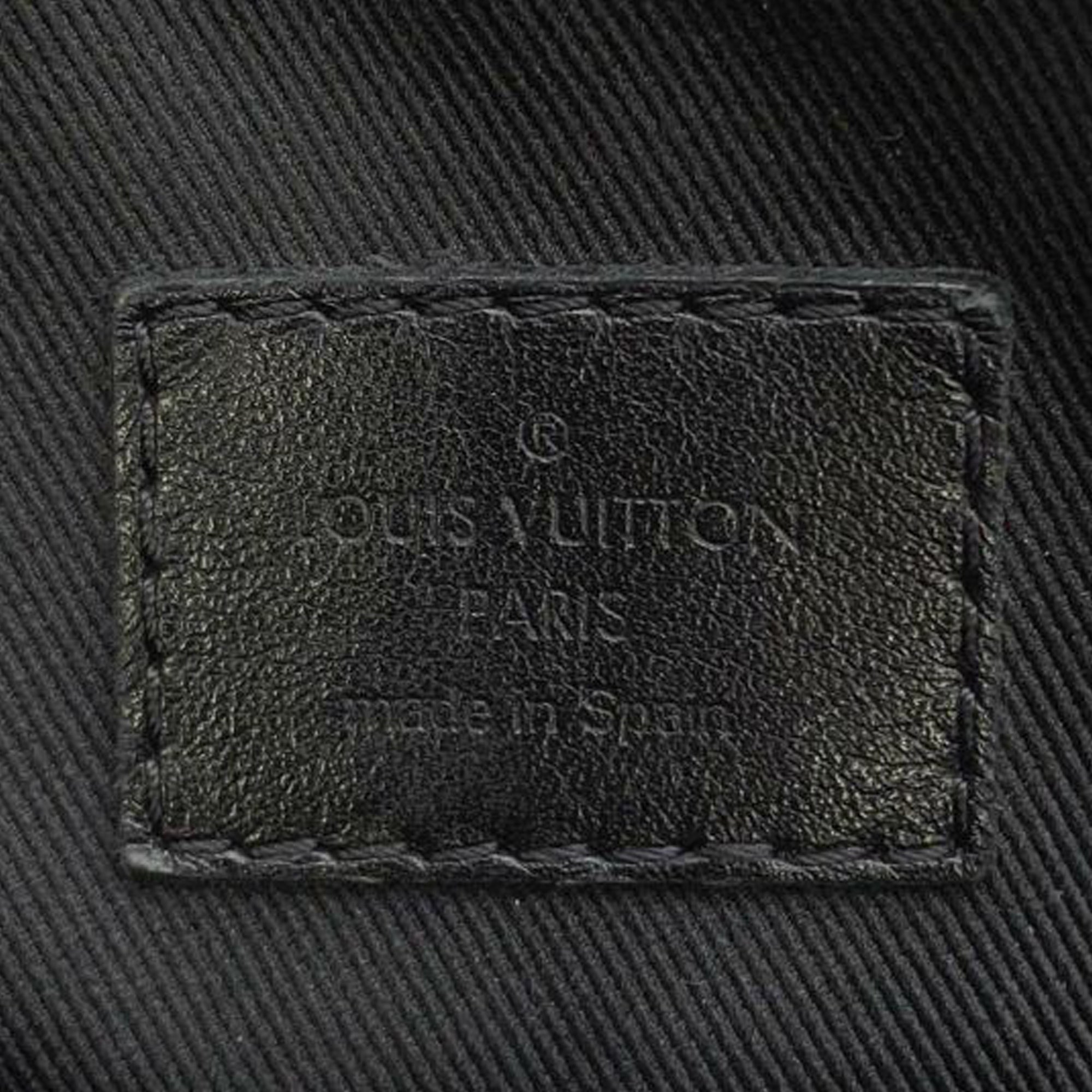 Louis Vuitton Black/Grey Monogram Galaxy Alpha Messenger Louis