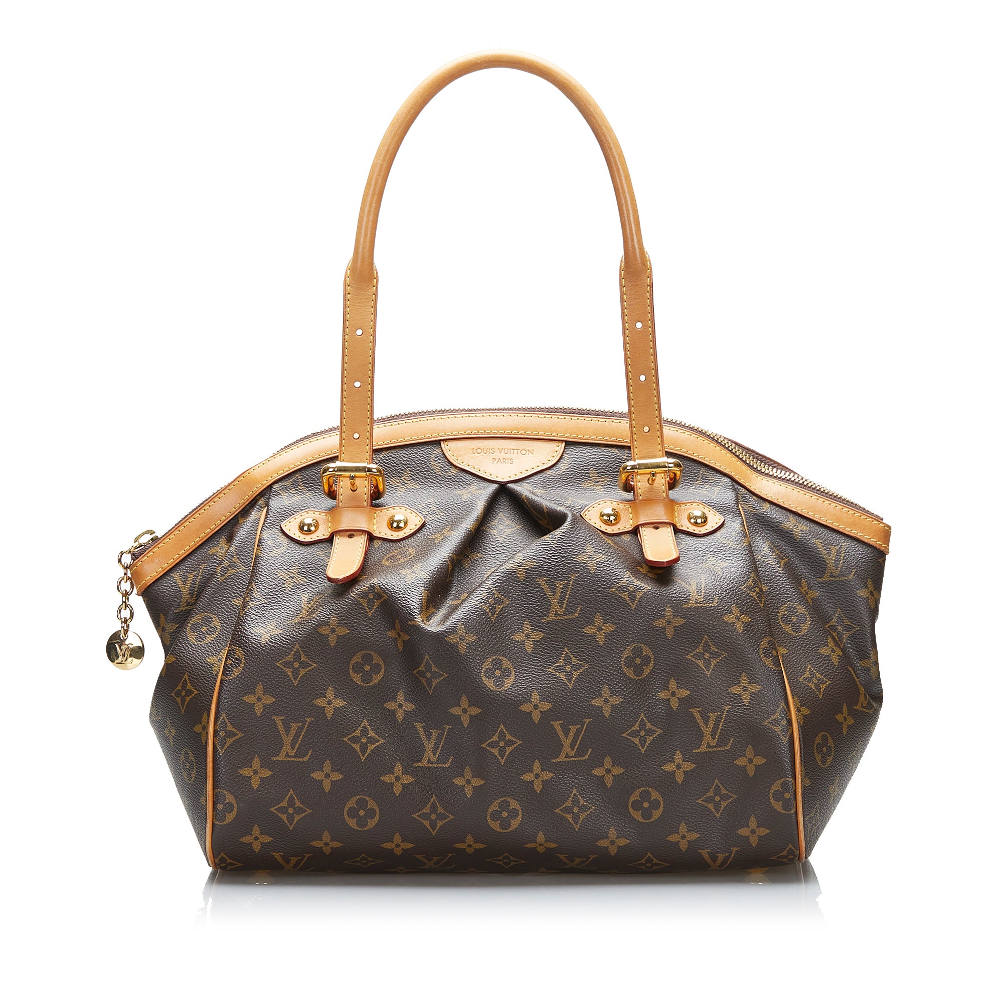 Brown Louis Vuitton Monogram Tivoli GM Handbag
