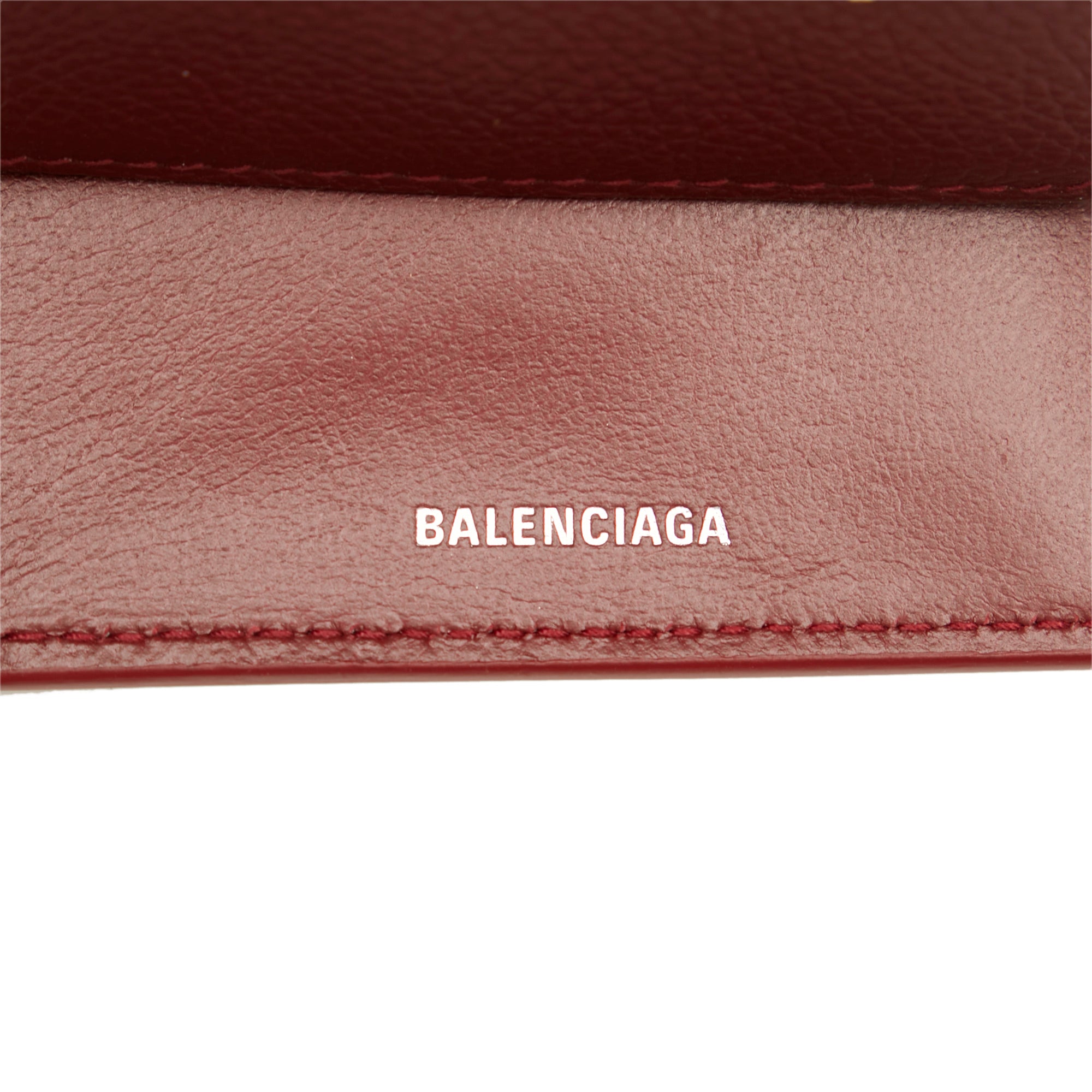 Black Balenciaga Papier Leather Long Wallet