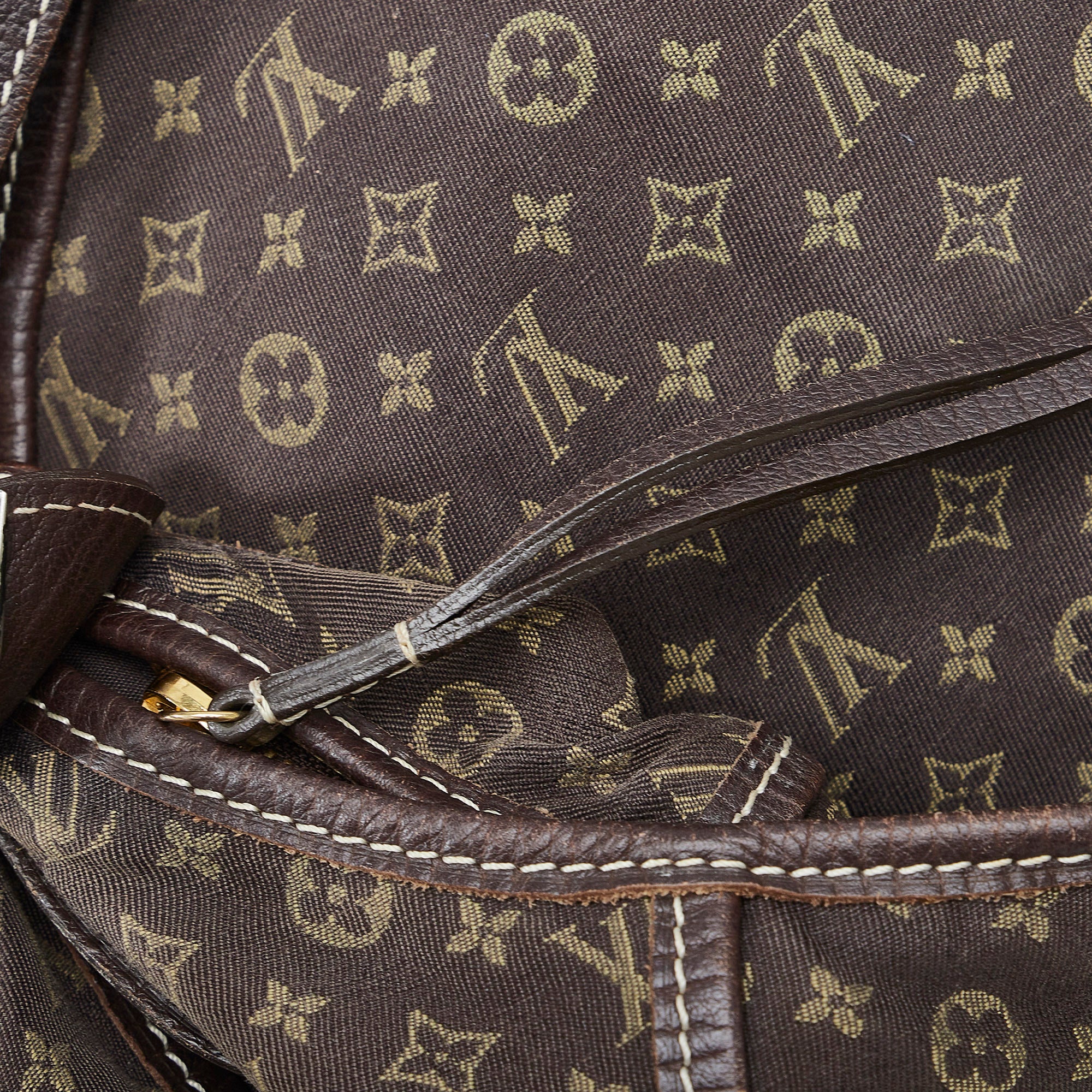Louis Vuitton Brown Canvas Mini Lin Monogram Diaper Bag