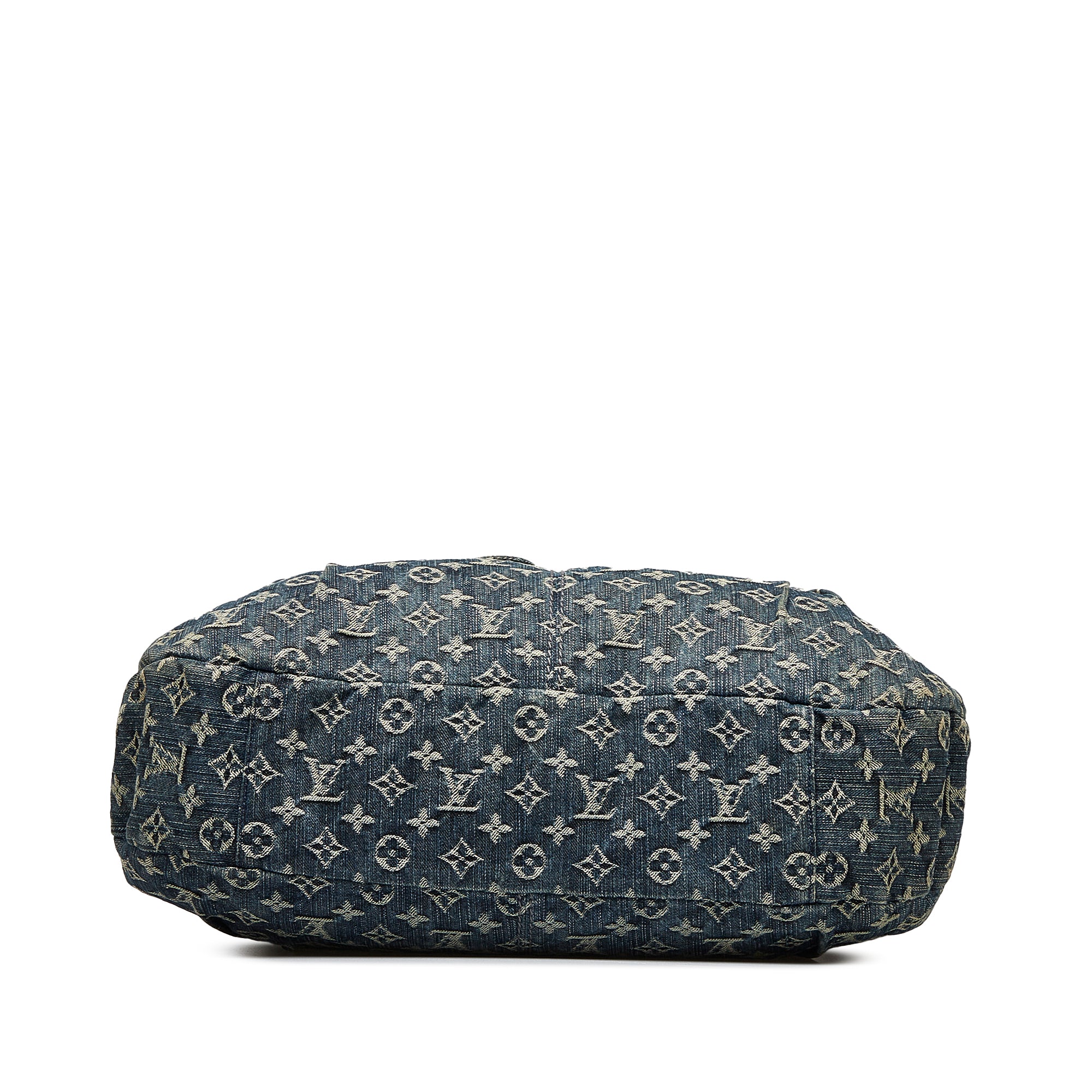 Louis Vuitton Monogram Denim Daily GM Shoulder Bag M4… - Gem