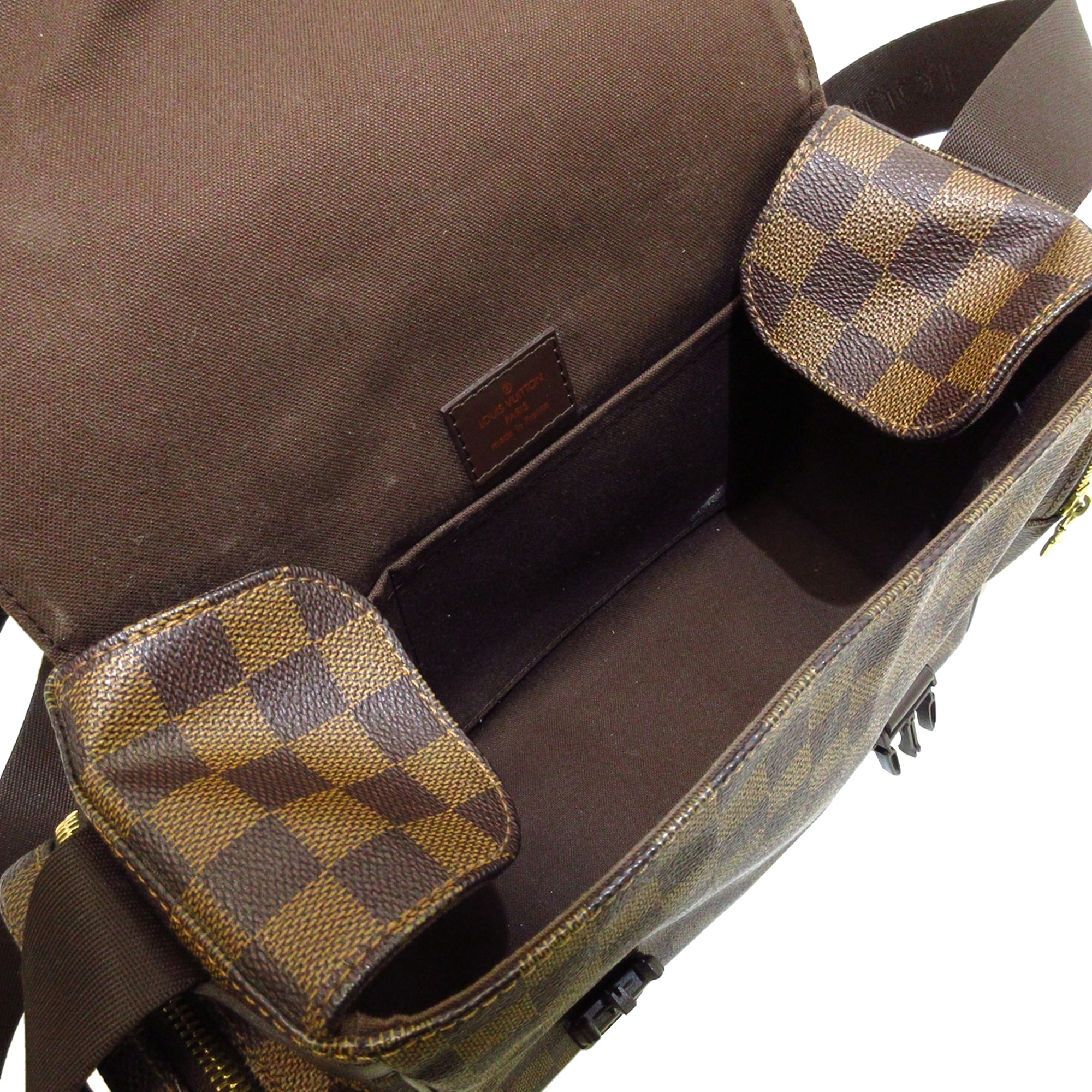 Louis Vuitton Damier Ebene Reporter Melville Bag - Brown Messenger Bags,  Bags - LOU300754