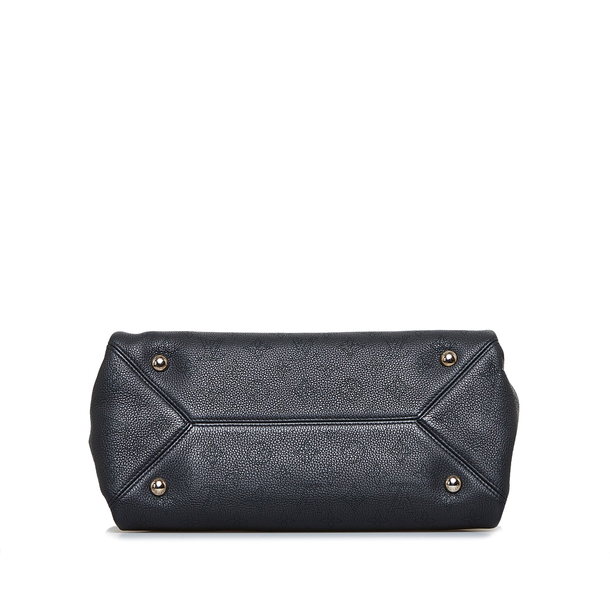 LOUIS VUITTON Louis Vuitton Sevres Handbag M41791 Monogram Mahina Galle  Beige Silver Hardware Shoulder Bag Tote