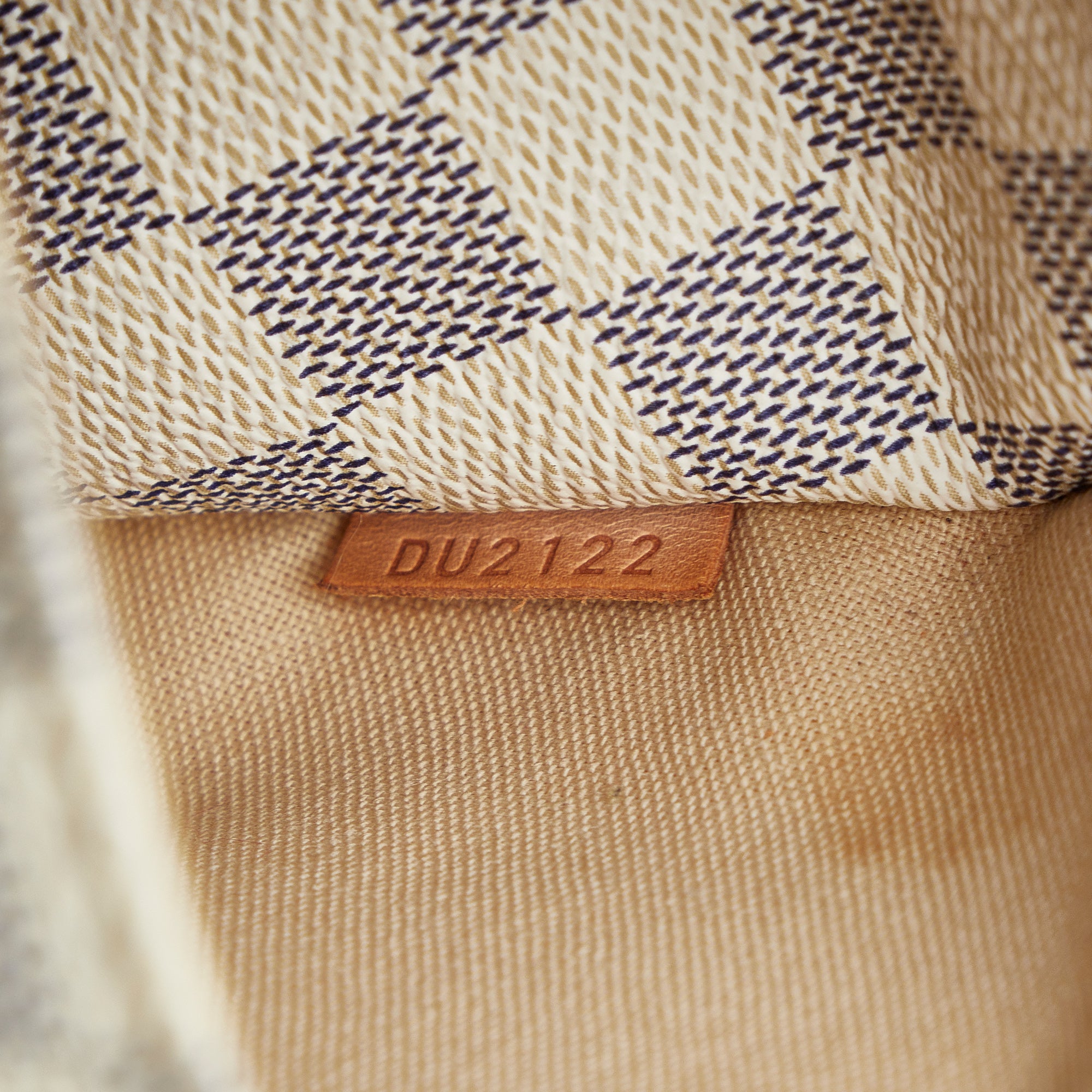 Louis Vuitton Damier Azur Delightful PM N41447 White Cloth ref.834291 -  Joli Closet