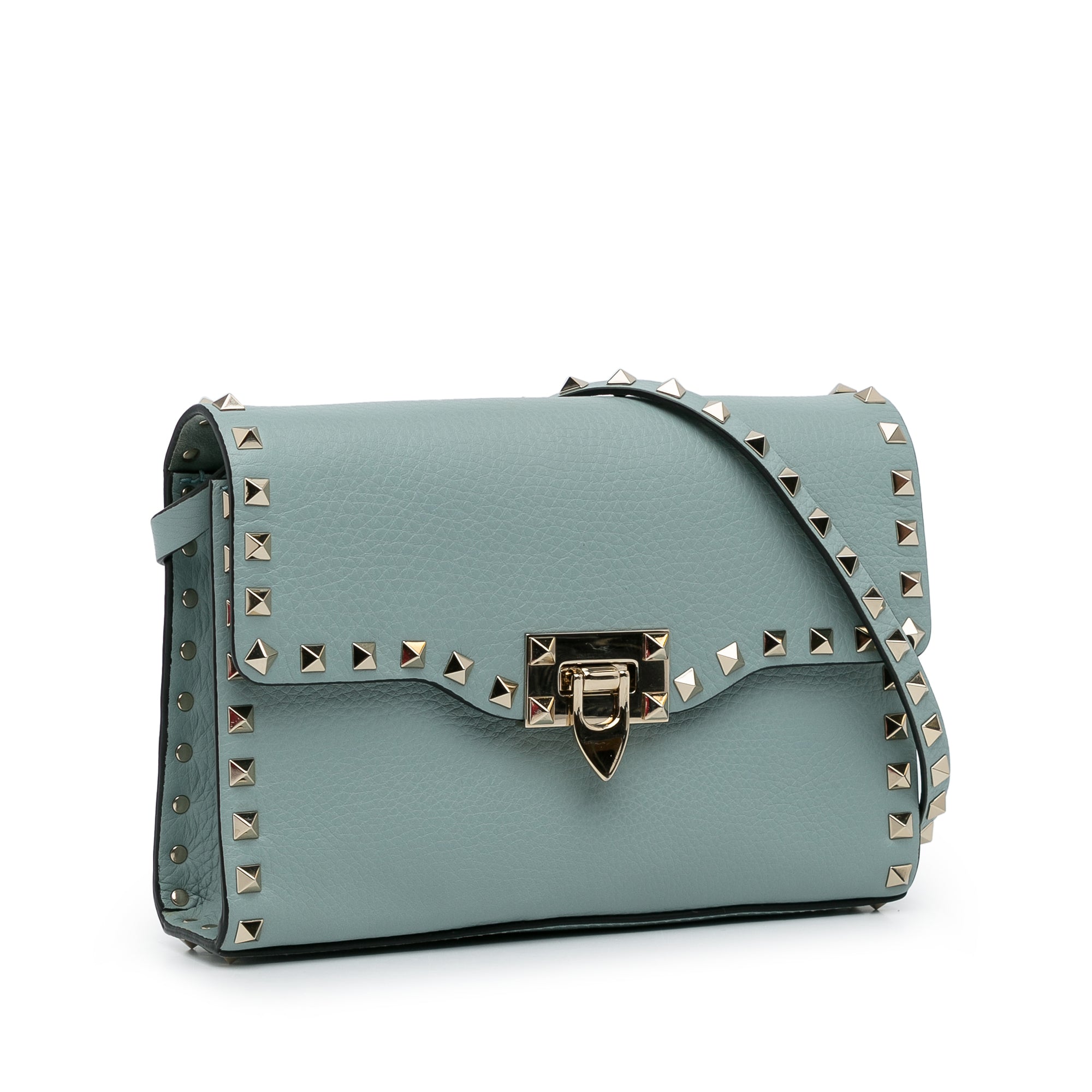 Blue Valentino Rockstud Flap Crossbody – Designer Revival