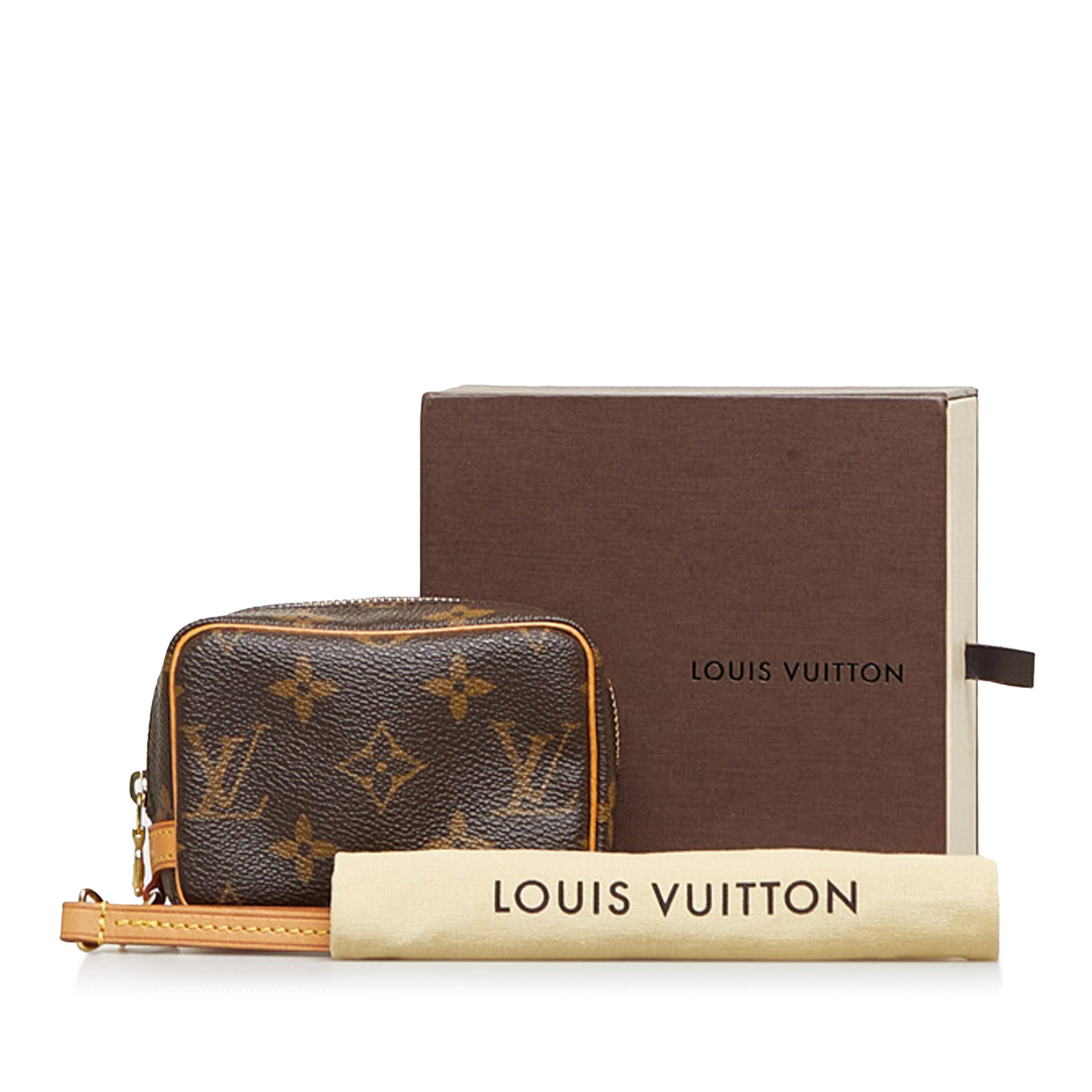 Louis Vuitton Authenticated Wapity Clutch Bag