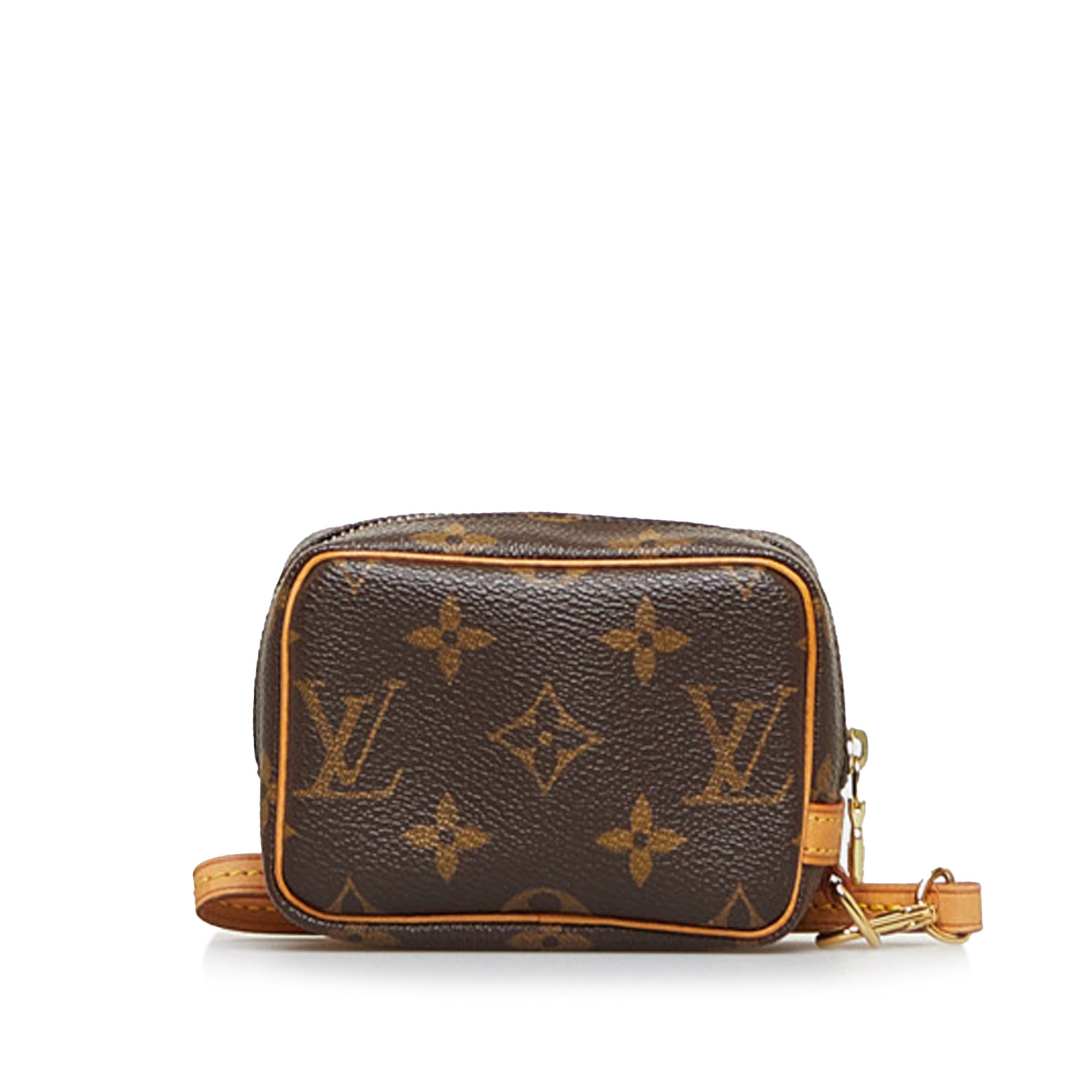 Louis Vuitton Monogram Canvas Trousse Wapity Mini Pouch Wrist Bag